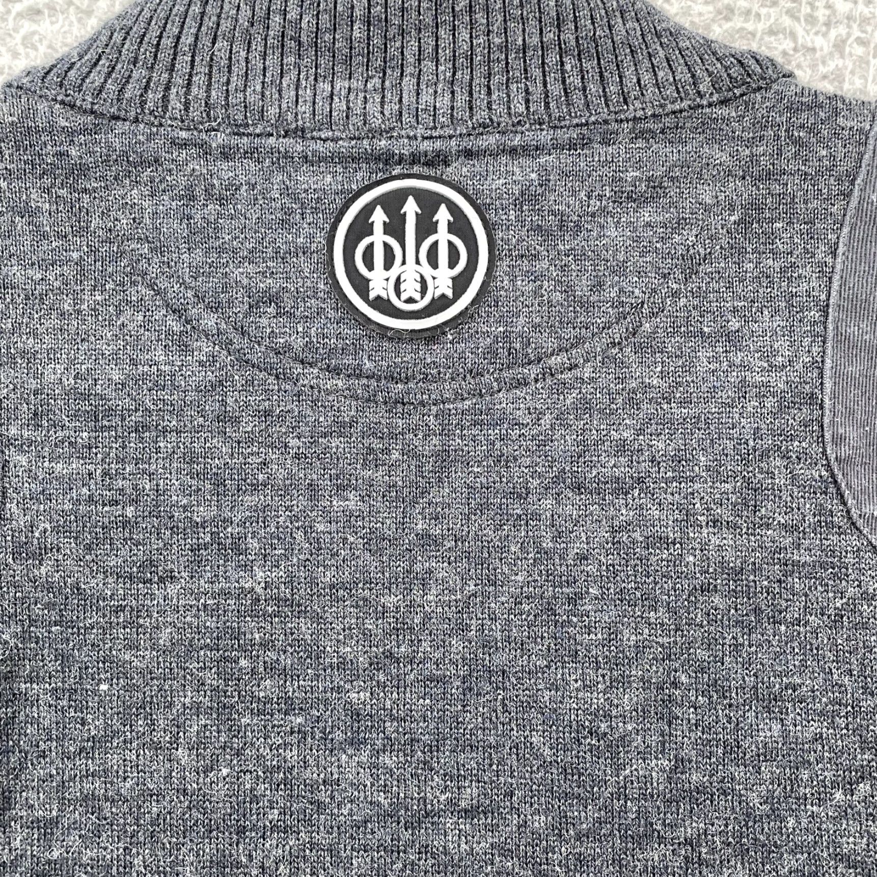 Vintage Beretta Wool Blend Sweater Men XL Shoulder Patch Outdoor Hunting Preppy Shirt (POLO) - Vintage? No Size US XL / EU 56 / 4 - 7 Thumbnail