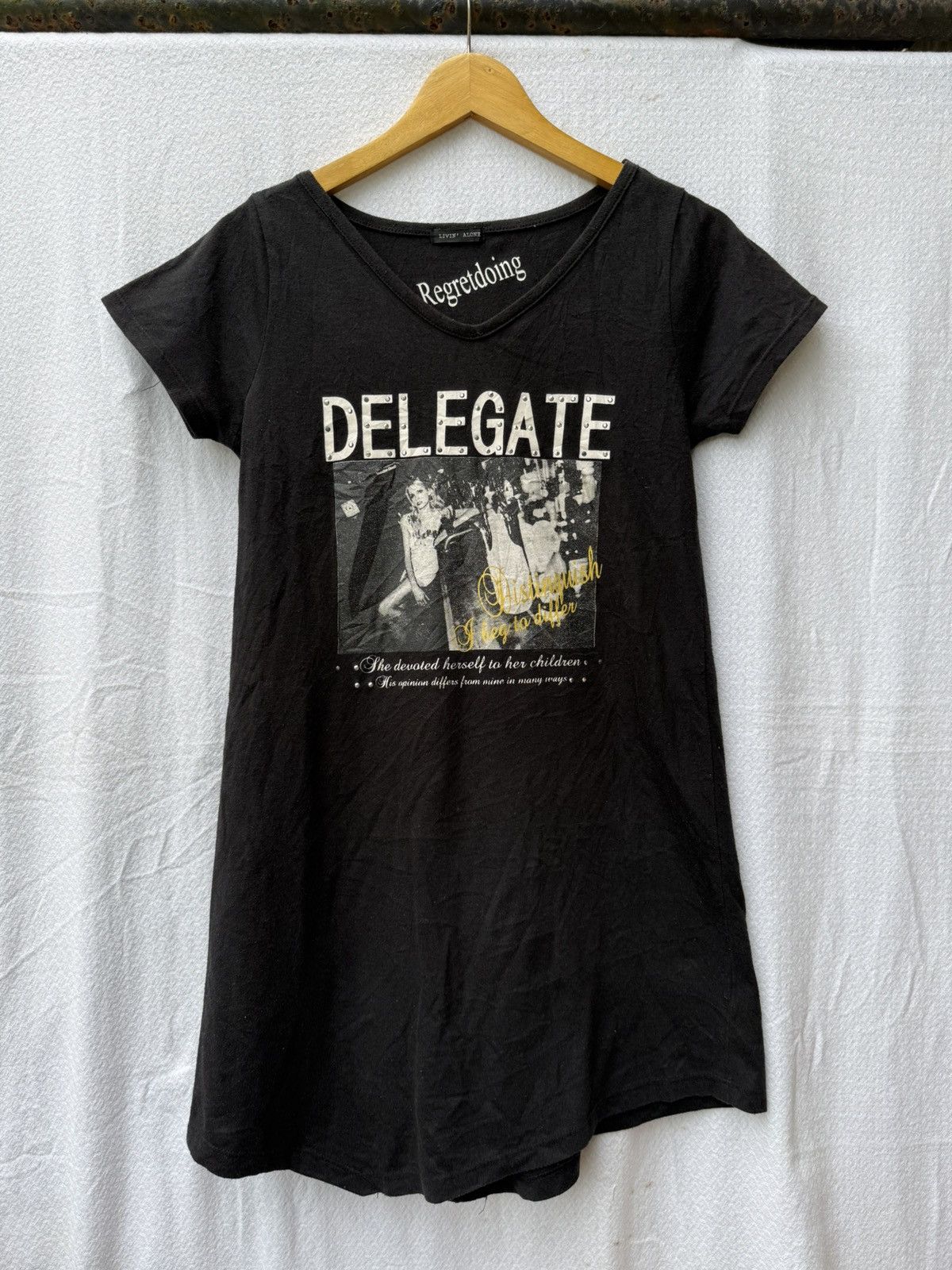 Hysteric Glamour Livin Alone Japanese Hysteric Girl Tee Size US S / EU 44-46 / 1 - 1 Thumbnail
