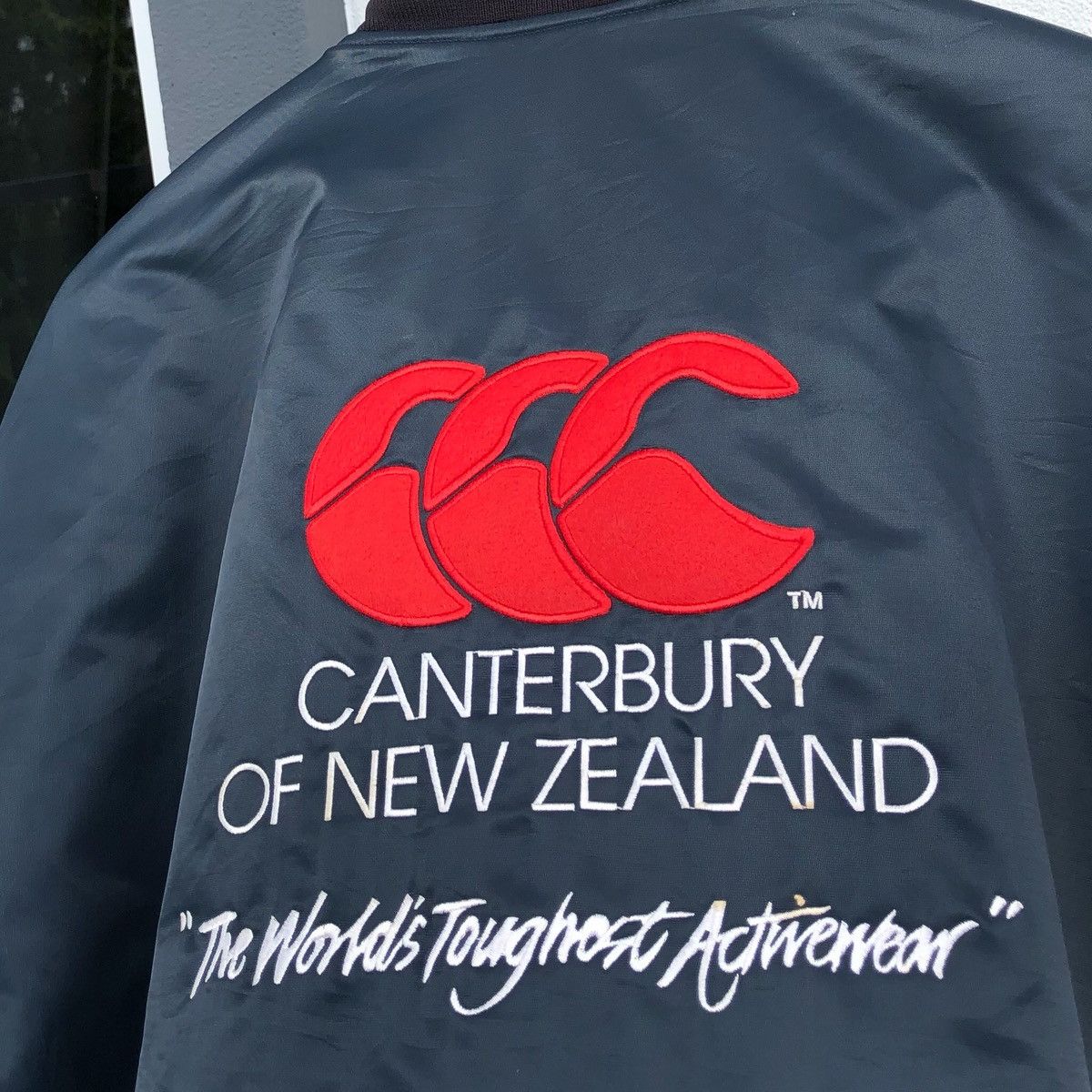 Canterbury of New Zealand VTG Canterburry New Zealand Embroidery Logo Varsity Jacket Size US L / EU 52-54 / 3 - 4 Thumbnail