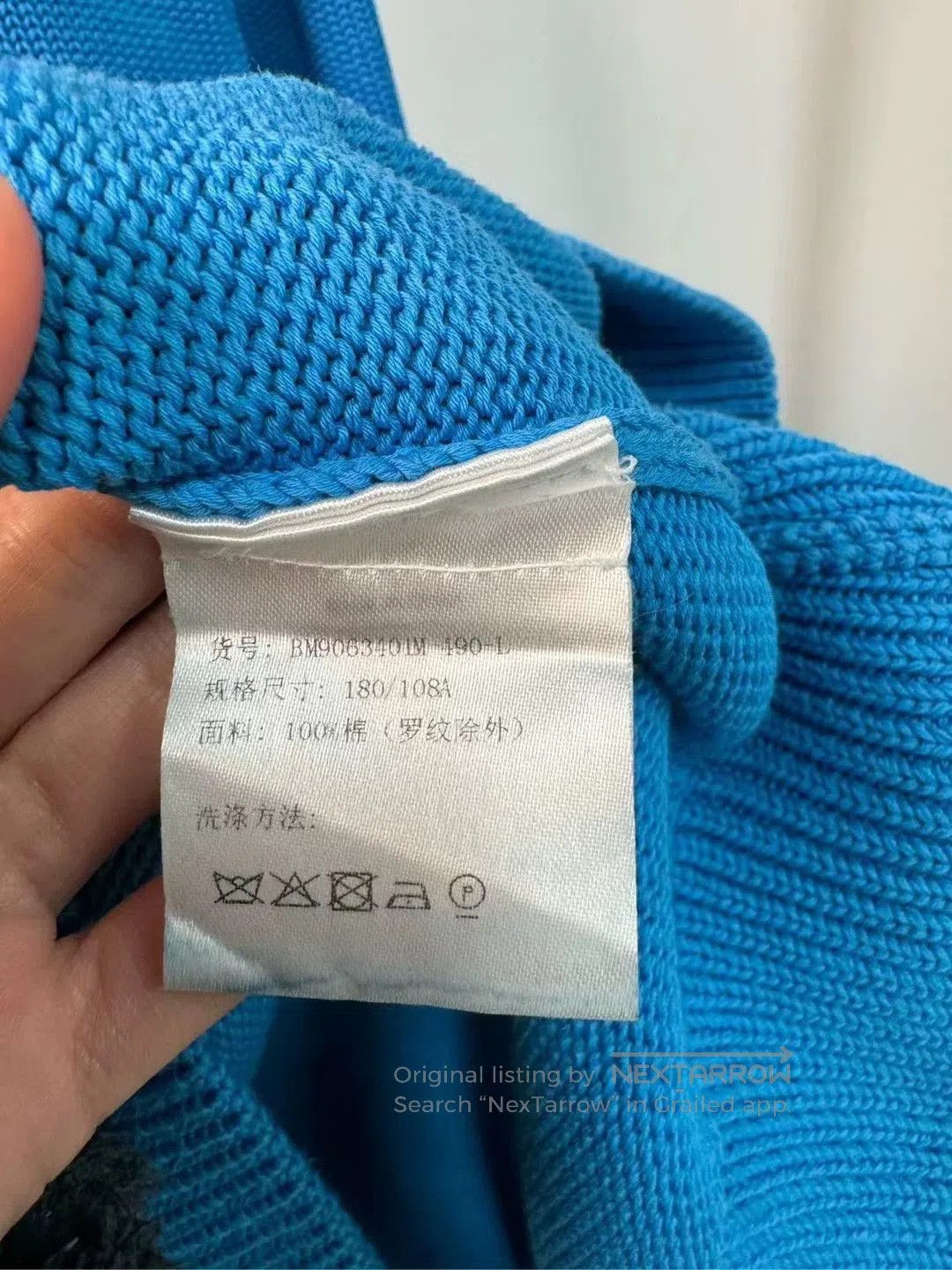 Givenchy Givenchy Chest Logo Blue Sweater. Size US S / EU 44-46 / 1 - 3 Thumbnail