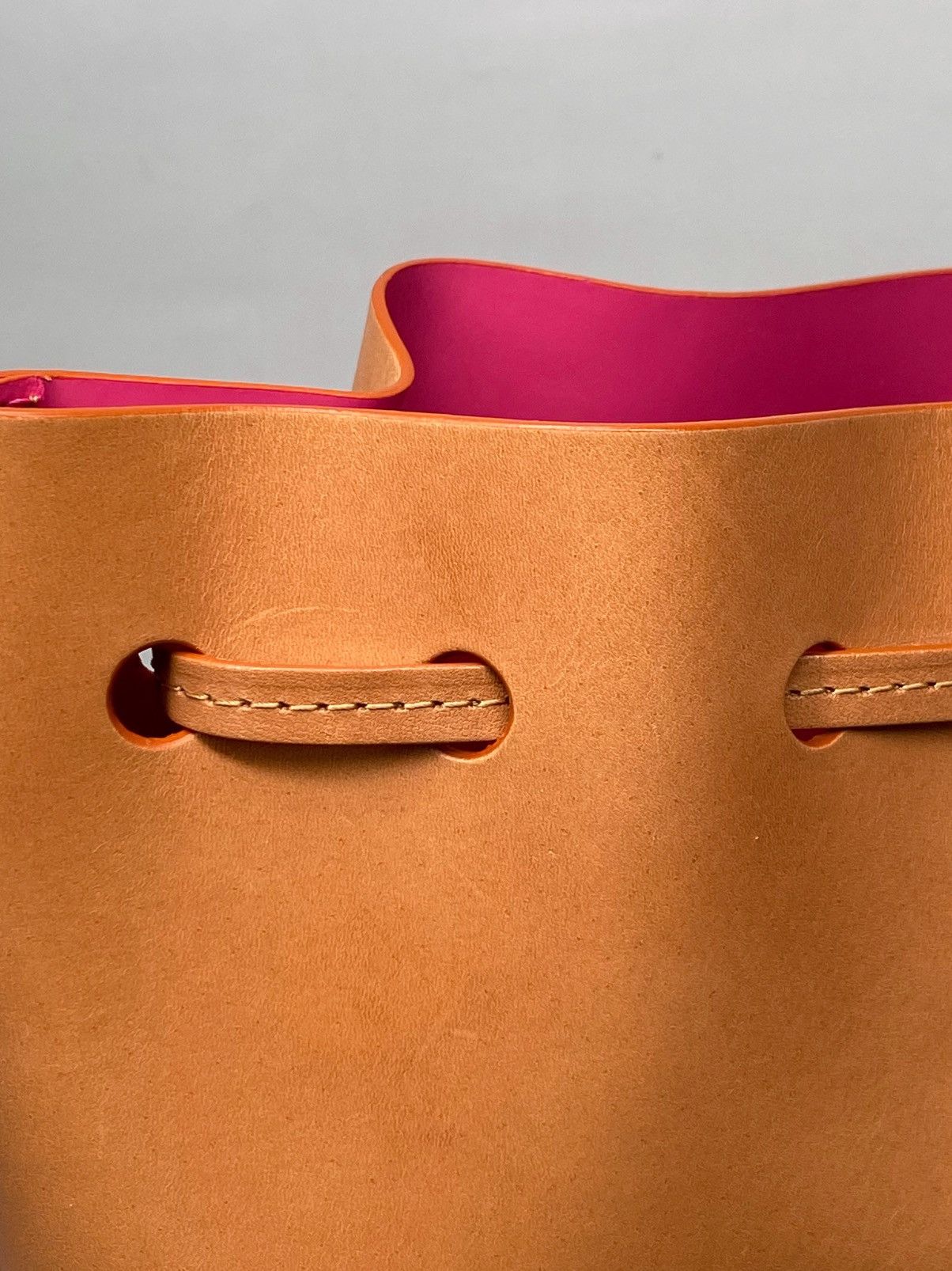 Mansur Gavriel Mansur Gavriel Mini Mini Leather Bucket Bag Size ONE SIZE - 16 Thumbnail