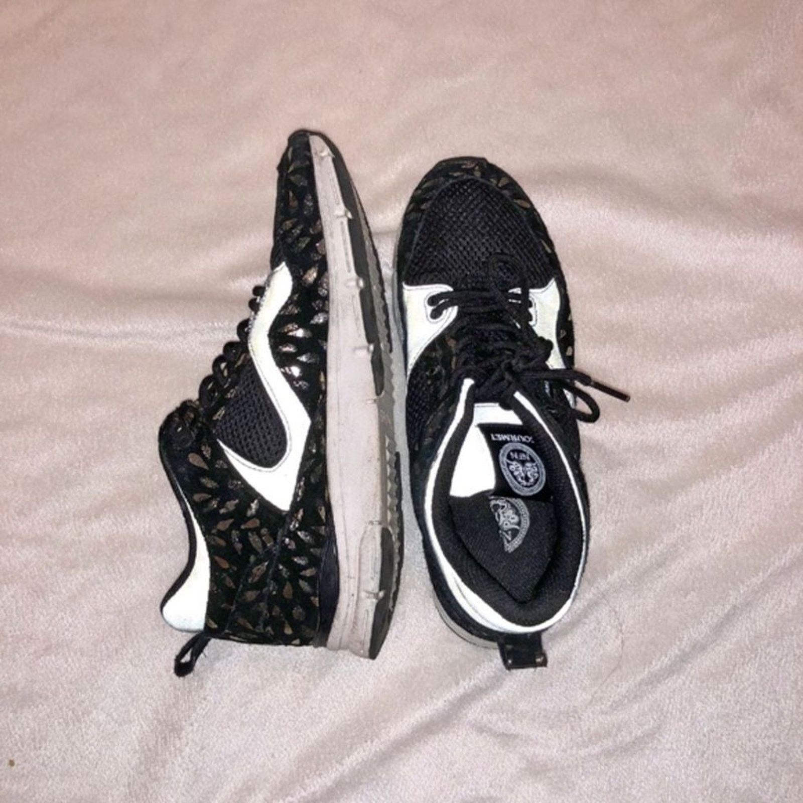 Gourmet NFN Gourmet Black High Top Fashion Sneakers | Sz 8.5 Size US 8.5 / IT 38.5 - 2 Thumbnail