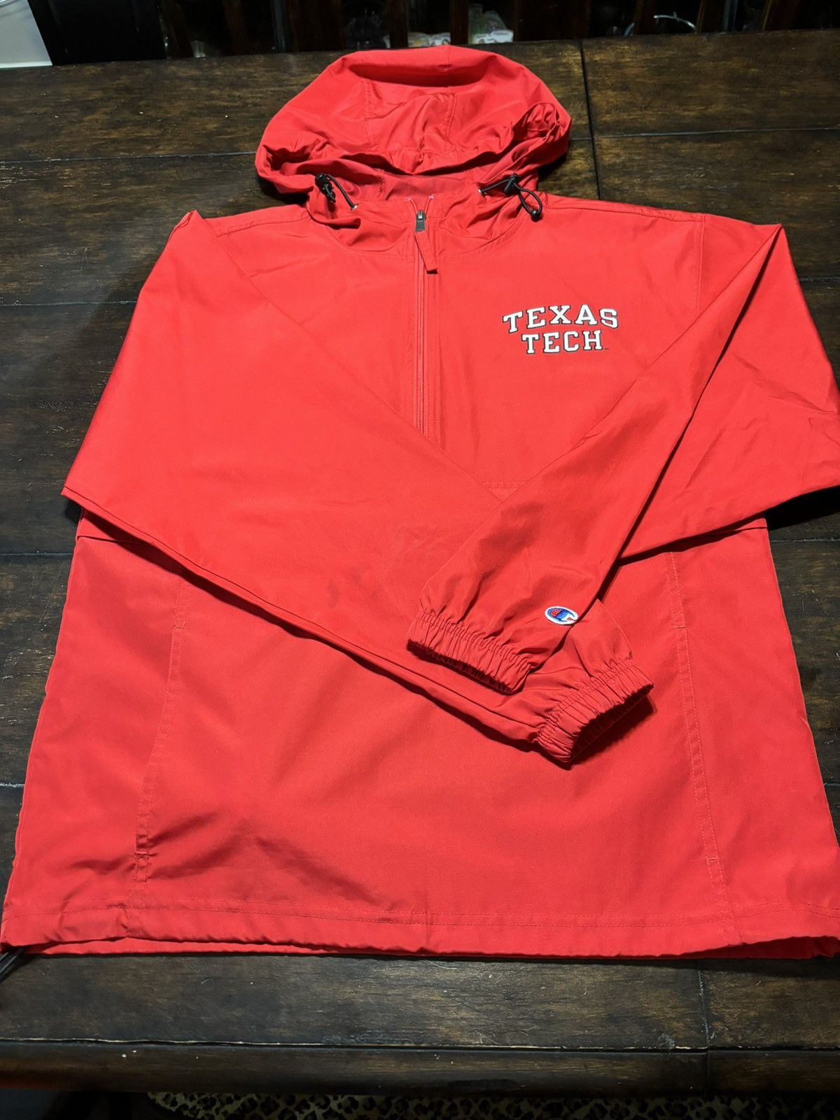 Champion Texas Tech Windbreaker Size US S / EU 44-46 / 1 - 1 Thumbnail