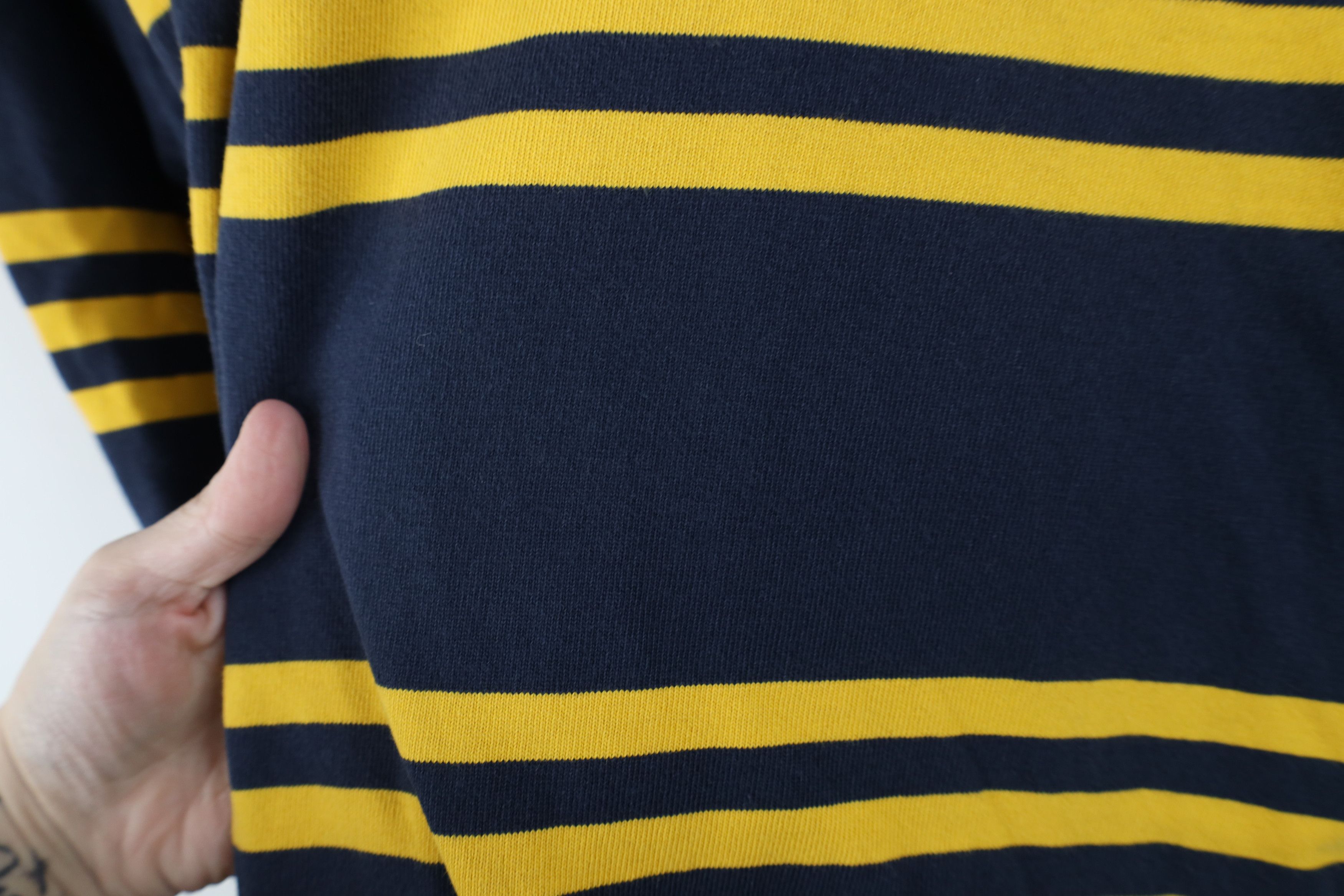 Lands' End Vintage 90s Lands End Heavyweight Long Sleeve Polo Shirt Size US XL / EU 56 / 4 - 7 Thumbnail