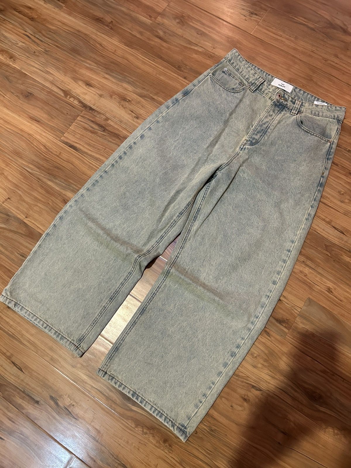 Lac Demure Darius baggy jeans light wash