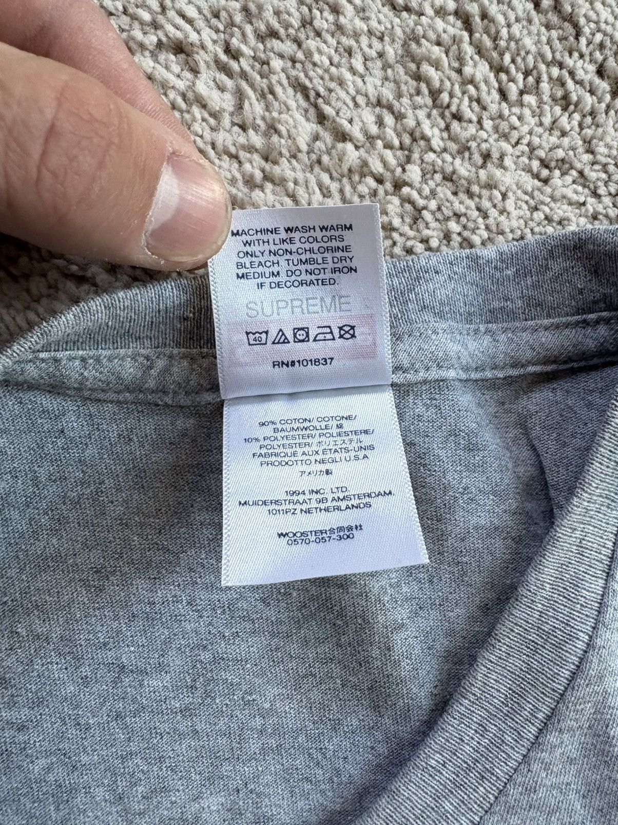 Supreme Supreme Mutant Tee Size US L / EU 52-54 / 3 - 7 Thumbnail