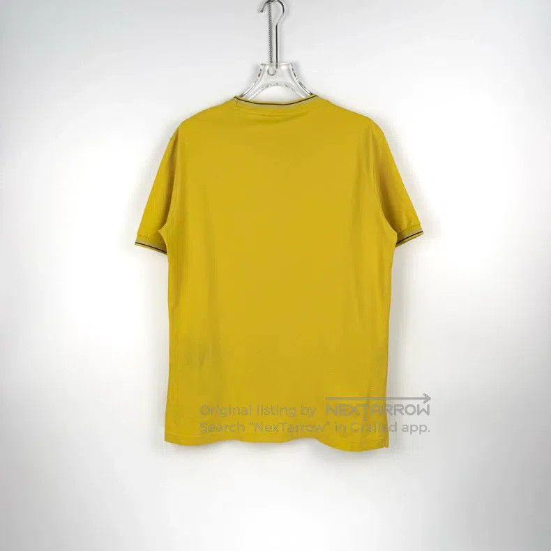 Prada Prada Yellow embroidered logo polo short sleeve Size US XL / EU 56 / 4 - 4 Thumbnail