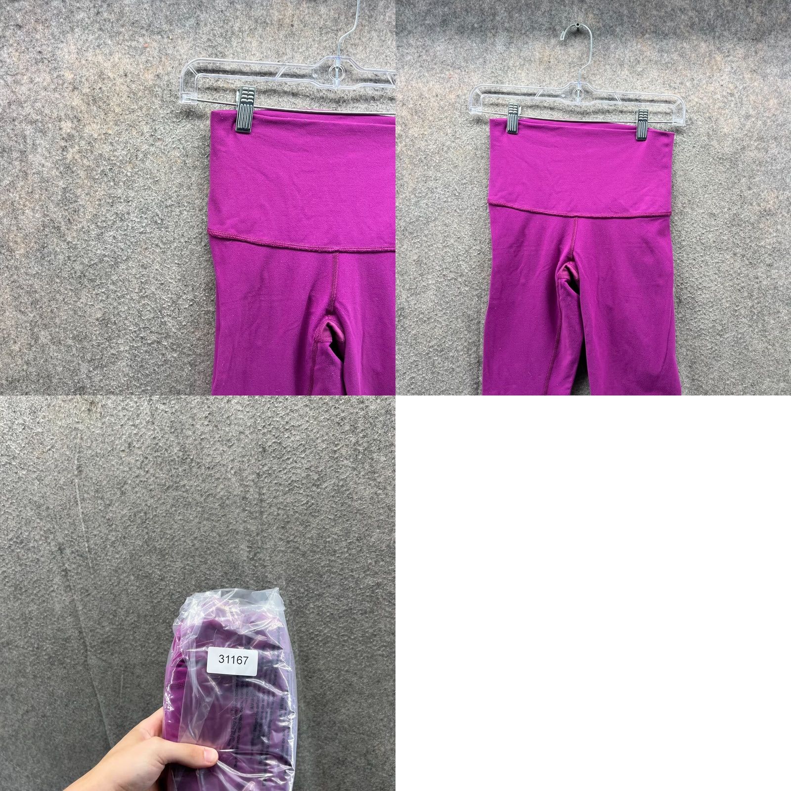 Lululemon Lululemon Leggings Womens 4 Pink Athletic Training High Rise Skinny Activewear Size 27" / US 4 / IT 40 - 8 Thumbnail