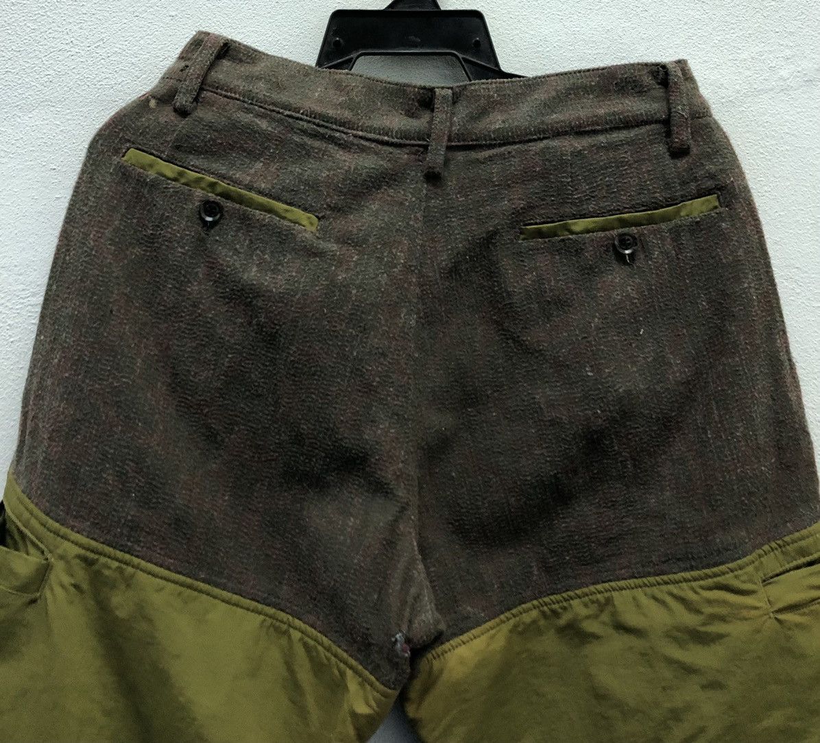 Japanese Brand Vintage Japanese Brand Black Name Pants Size US 31 - 4 Thumbnail