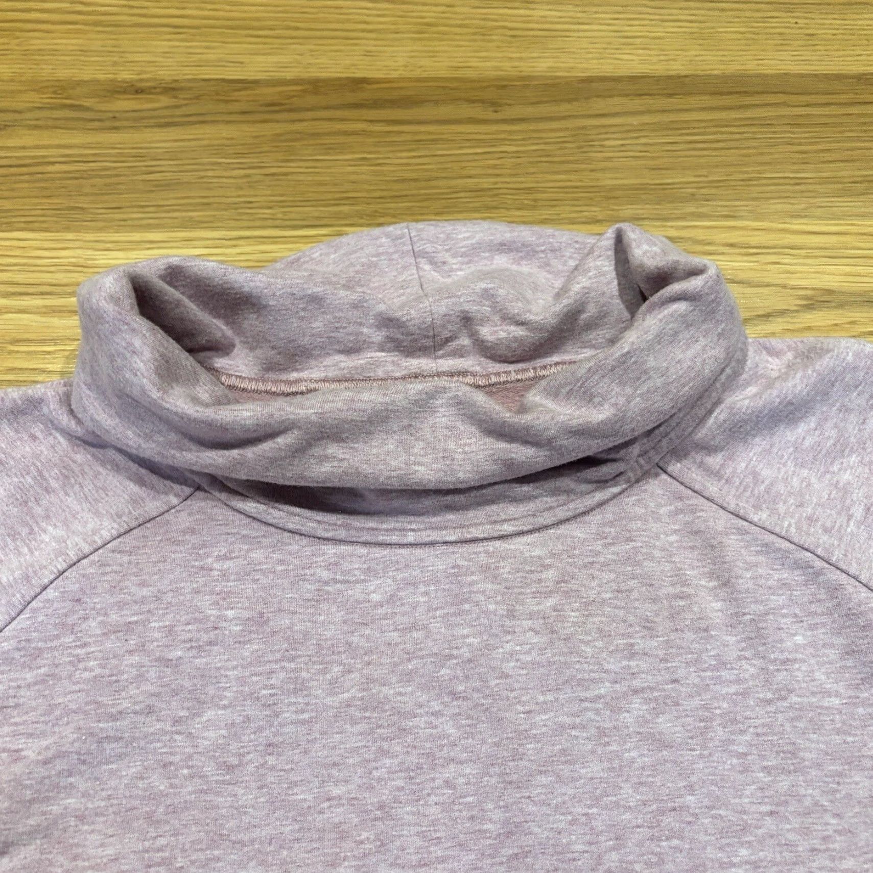Lululemon Lululemon Find Your Unwind Pullover Womens Size 6 Pink Taupe Heathered Pullover Sweatshirt Long Sleeve Regular 6 Womens Size M / US 6-8 / IT 42-44 - 2 Thumbnail