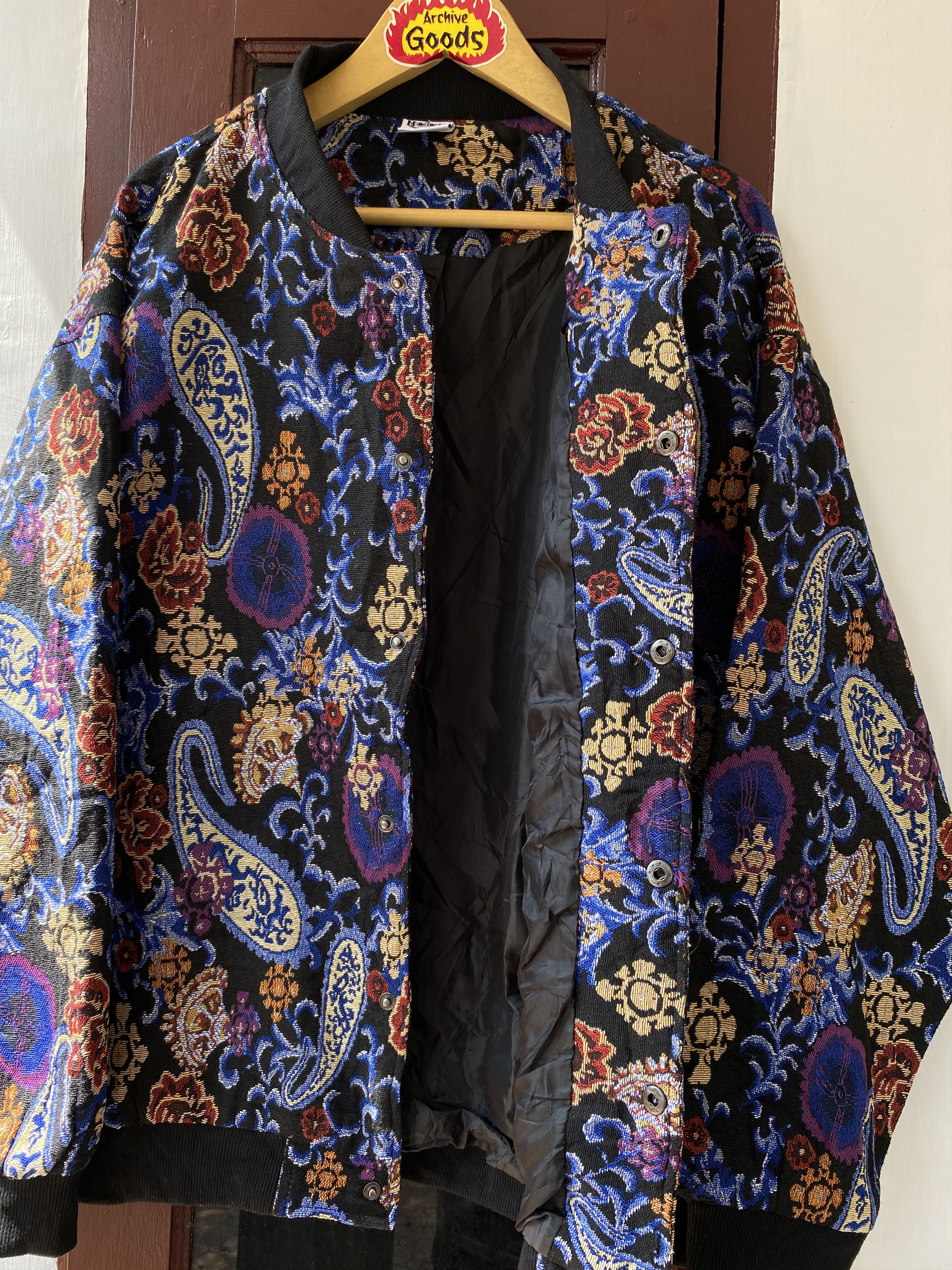 Other Paisley Bandana Bomber Varsity Jackets Size US XL / EU 56 / 4 - 5 Thumbnail