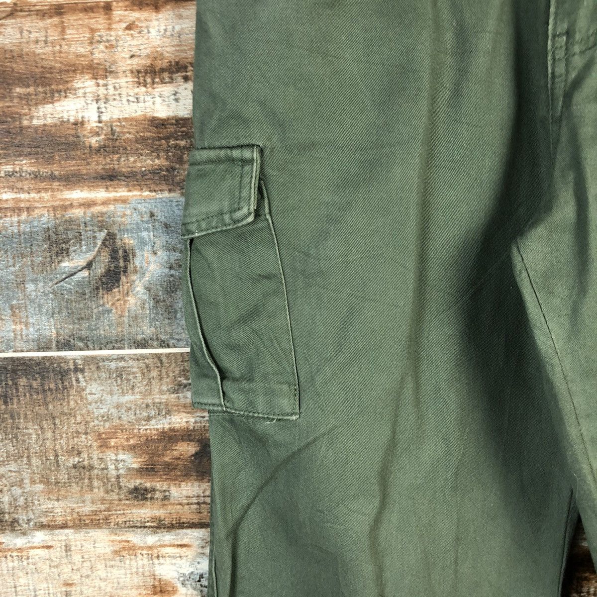 Japanese Brand DL Japanese Brand Green Cargo Multipocket Pants #C630 Size US 26 / EU 42 - 9 Thumbnail