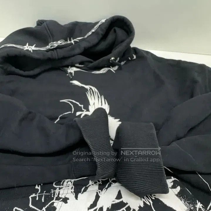 Givenchy Givenchy SS21 Gothic Logo Fleece Hoodie. Size US XL / EU 56 / 4 - 7 Thumbnail