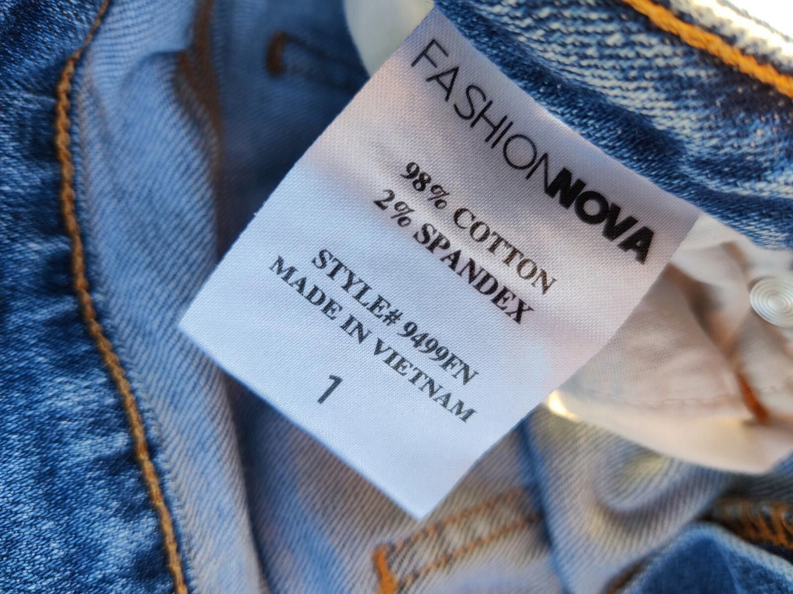 Fashion Nova Fashion Nova Size 1 Skinny Jeans Ripped Destressed Stretch L Size 26" / US 2 / IT 38 - 7 Thumbnail