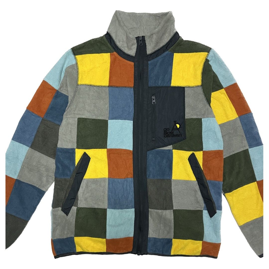 Japanese Brand × go slow caravan Go Slow Caravan Patchwork Jacket Size US L / EU 52-54 / 3 - 2 Thumbnail