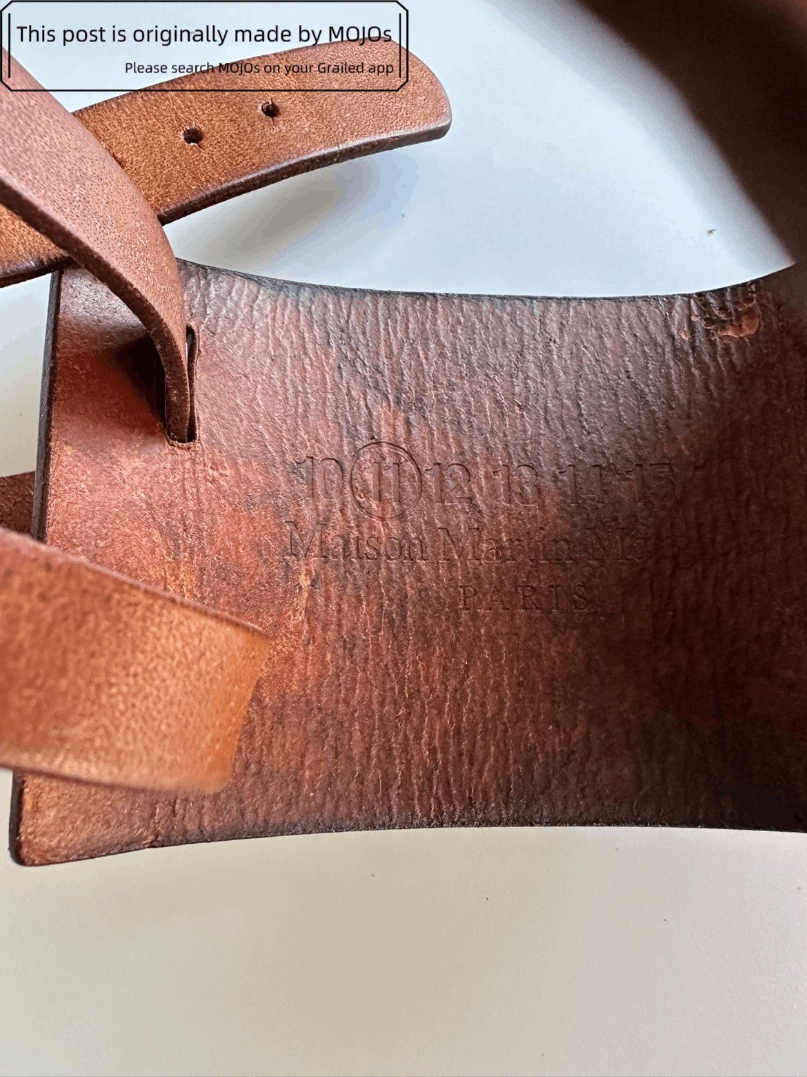Maison Margiela Maison Martin Margiela Leather Layers Bracelet Size ONE SIZE - 3 Thumbnail