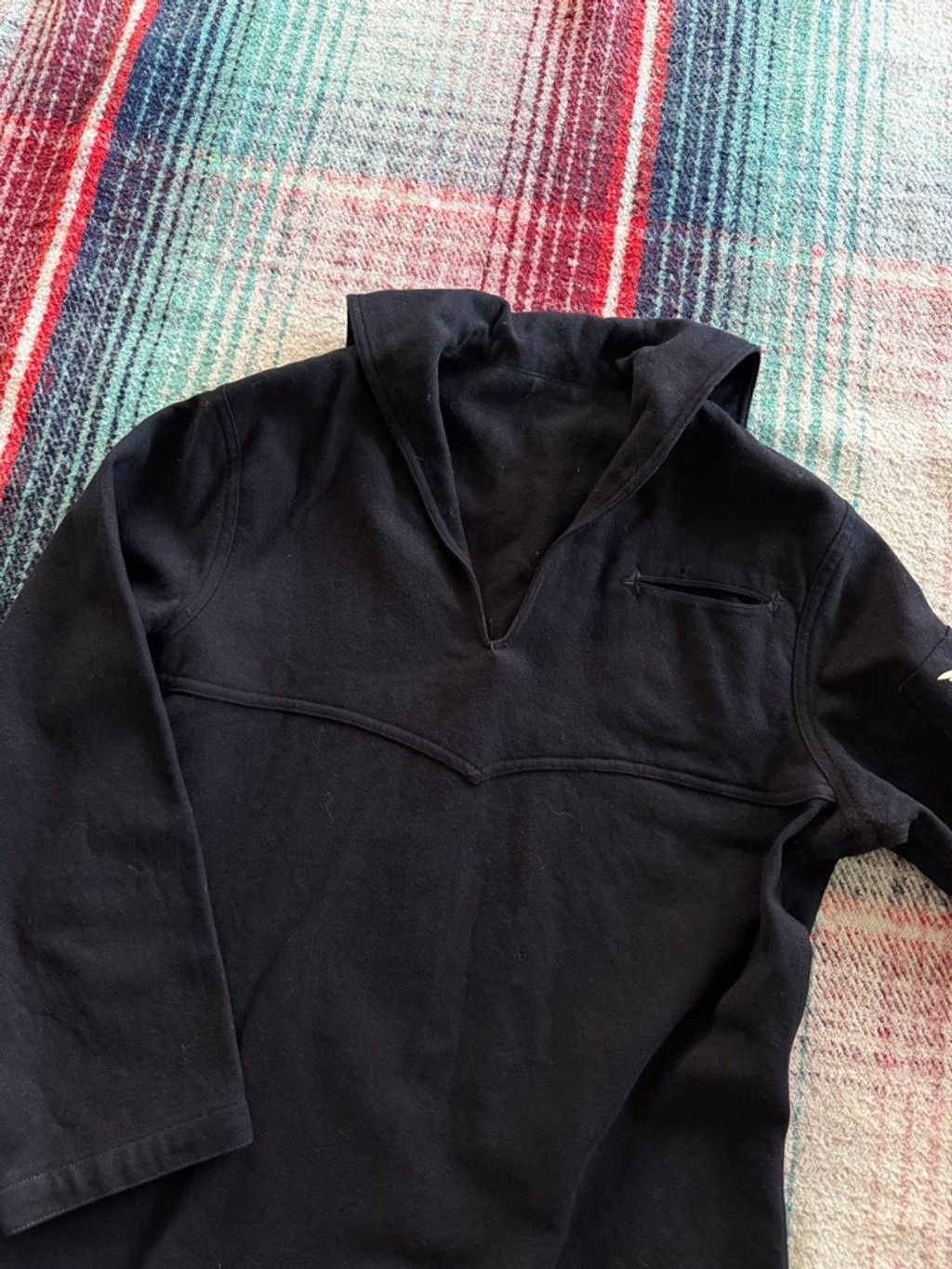 Vintage 40s US Navy Wool Crackerjack Overshirt Size US M / EU 48-50 / 2 - 3 Thumbnail