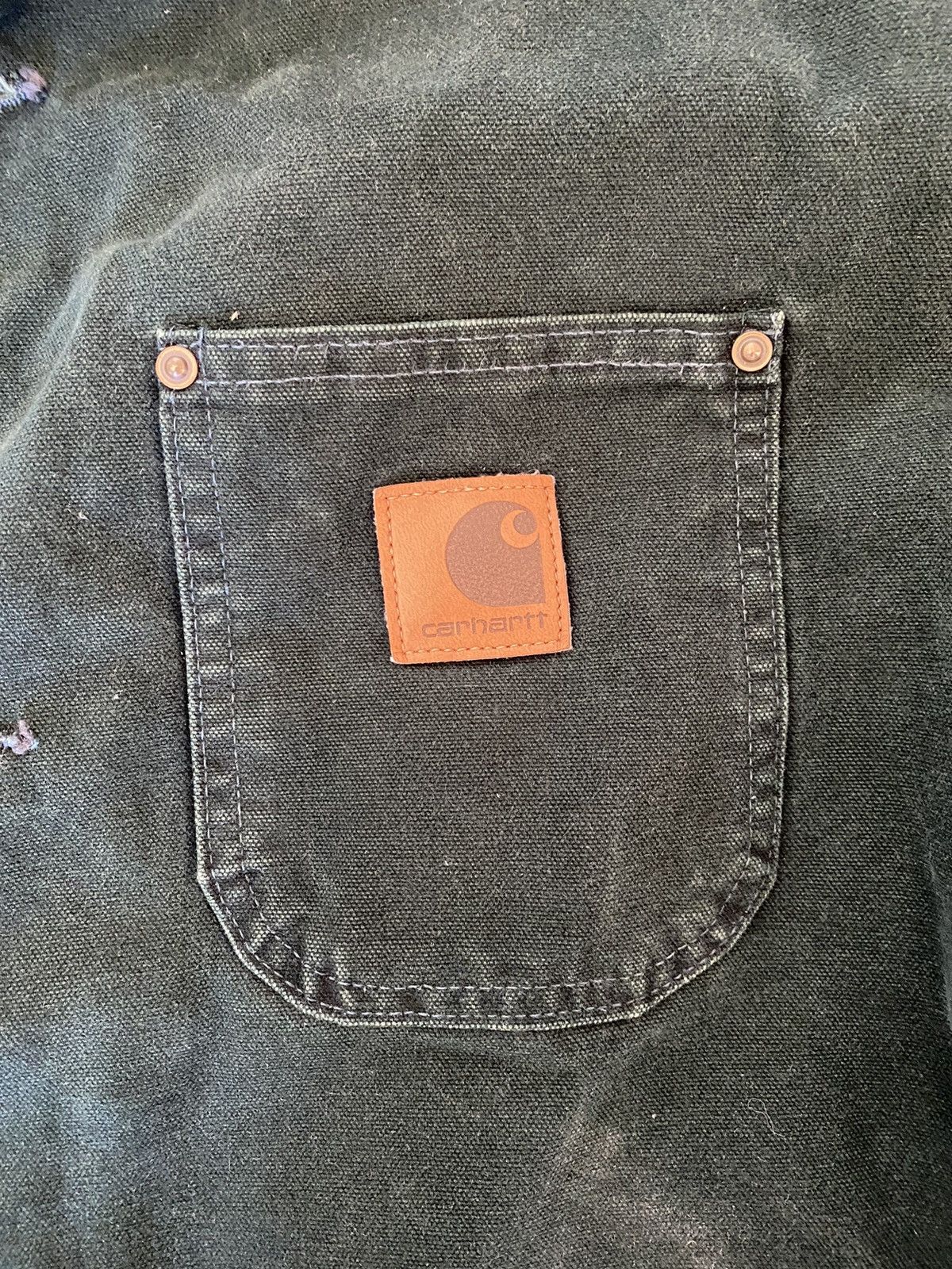Carhartt × Vintage Carhartt Vintage Blanket-Lined Chore Coat Size US XXL / EU 58 / 5 - 3 Thumbnail