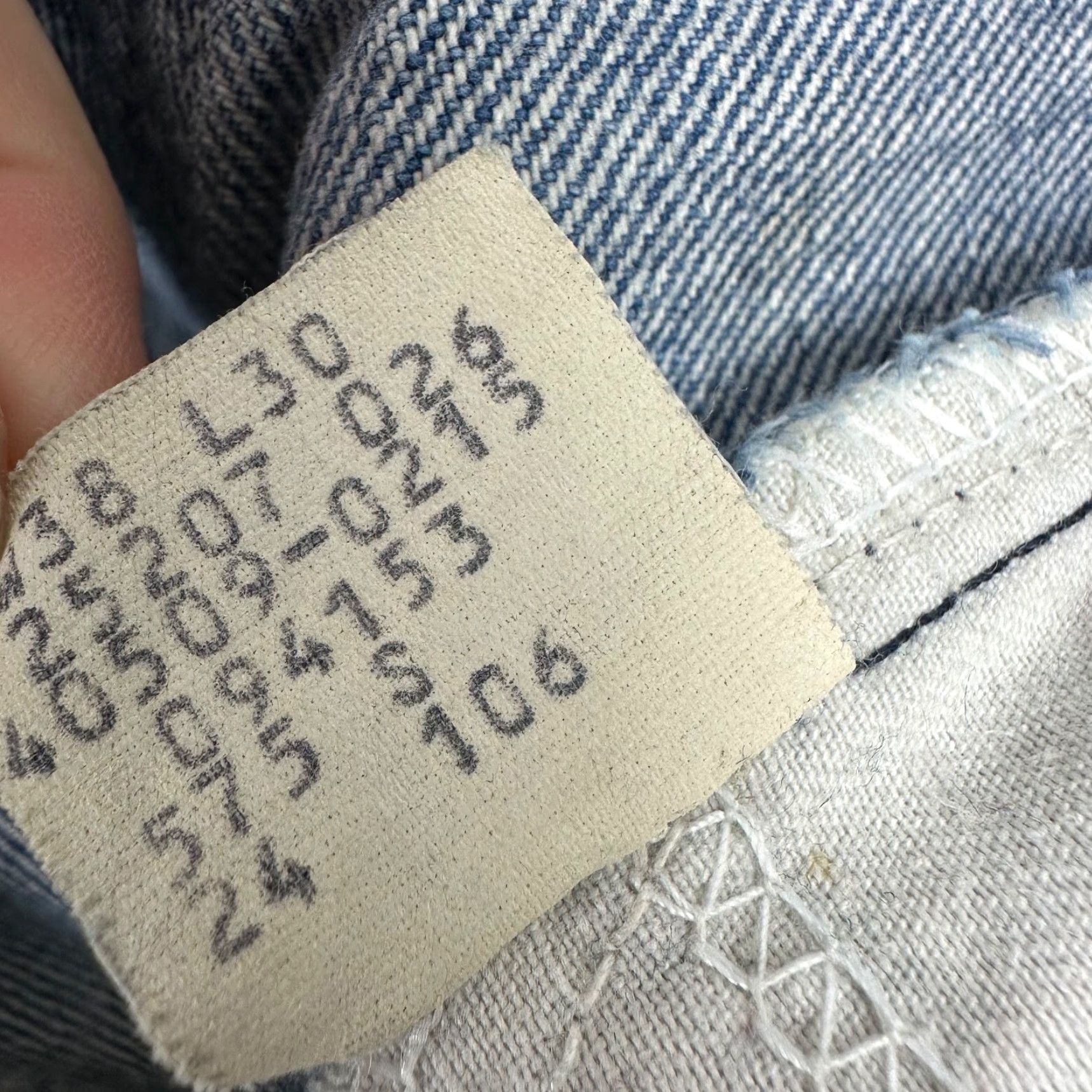 Denime VINTAGE Levi's 1980s Orange Tab 40509 Straight Denim Jeans Adult Men 38x30 Blue Casual Size US 30 / EU 46 - 4 Thumbnail
