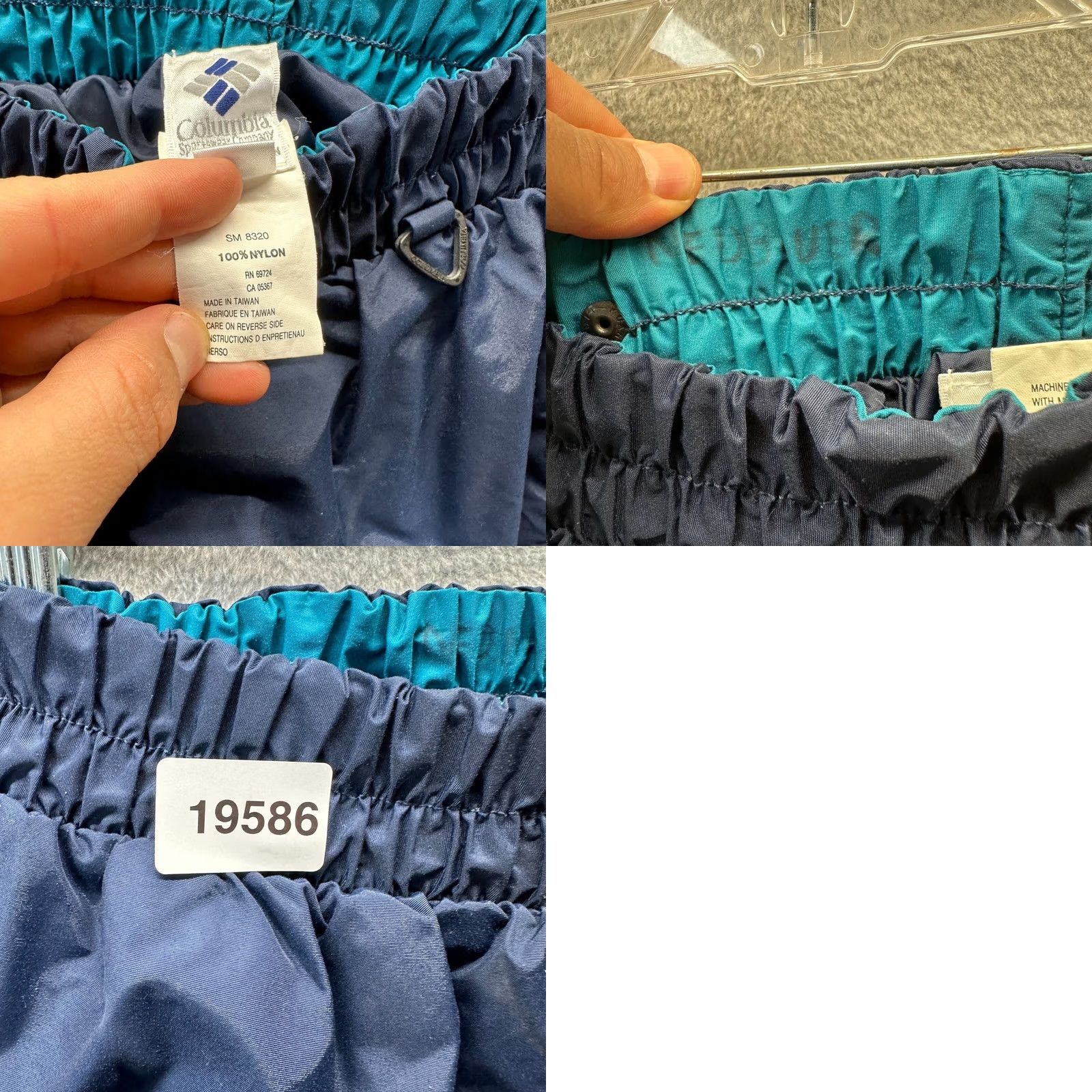 Vintage VINTAGE Columbia Pants Adult Small Blue Snow Ski 90s Outdoors Casual Mens Size US 29 - 10 Thumbnail