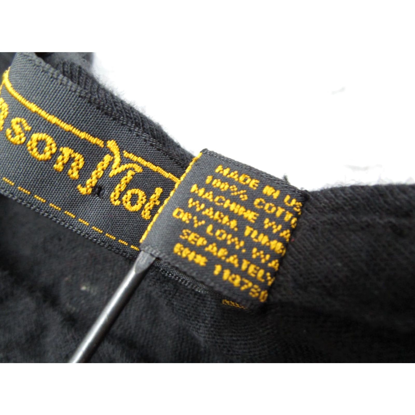 Vintage Johnson Motors Shirt Mens 2XL Black Long Sleeve Crew Neck Skull Made in USA Size US XXL / EU 58 / 5 - 4 Thumbnail