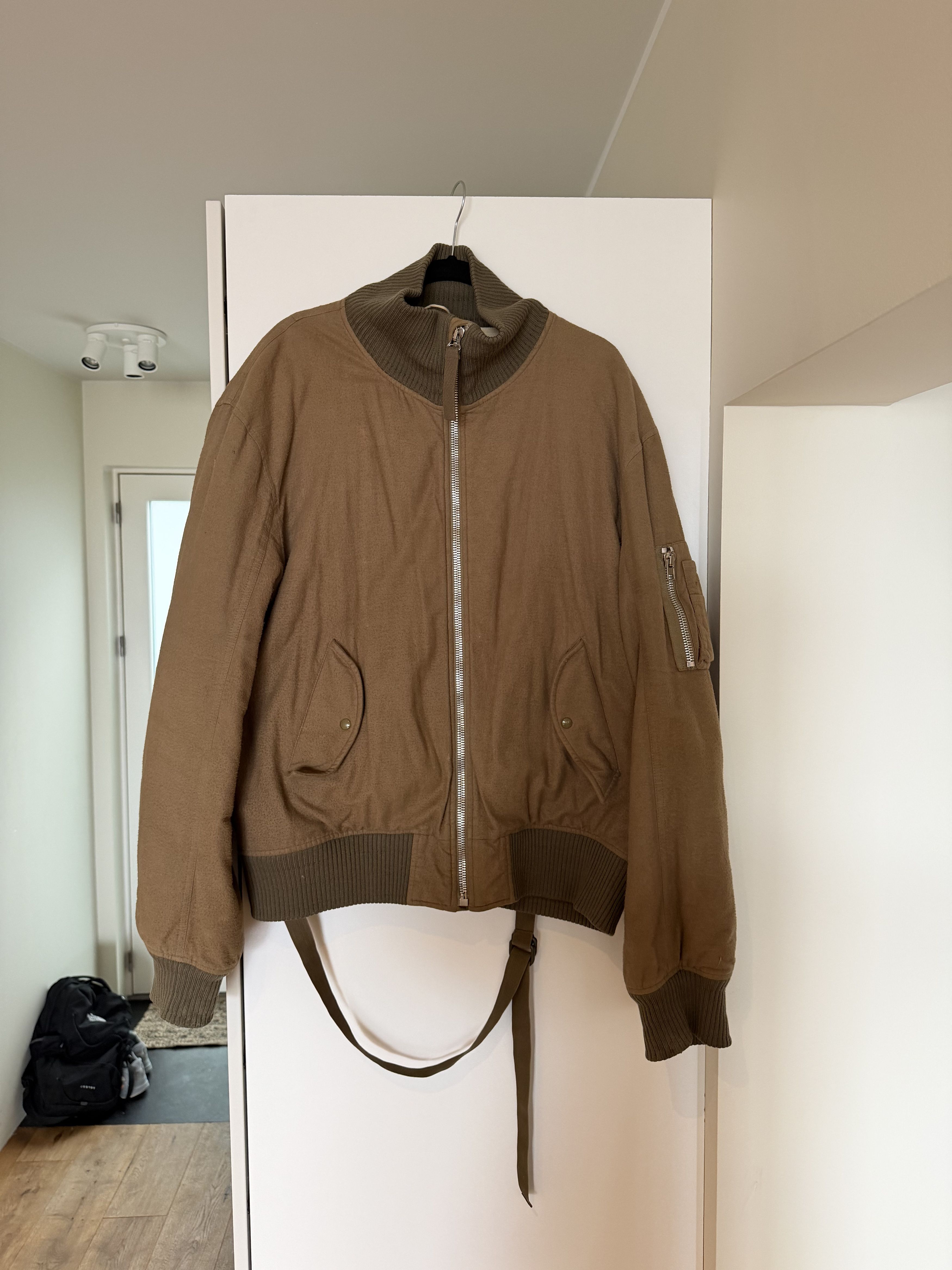 Helmut Lang Helmut Lang Re-Edition Bondage Bomber Size US L / EU 52-54 / 3 - 3 Thumbnail