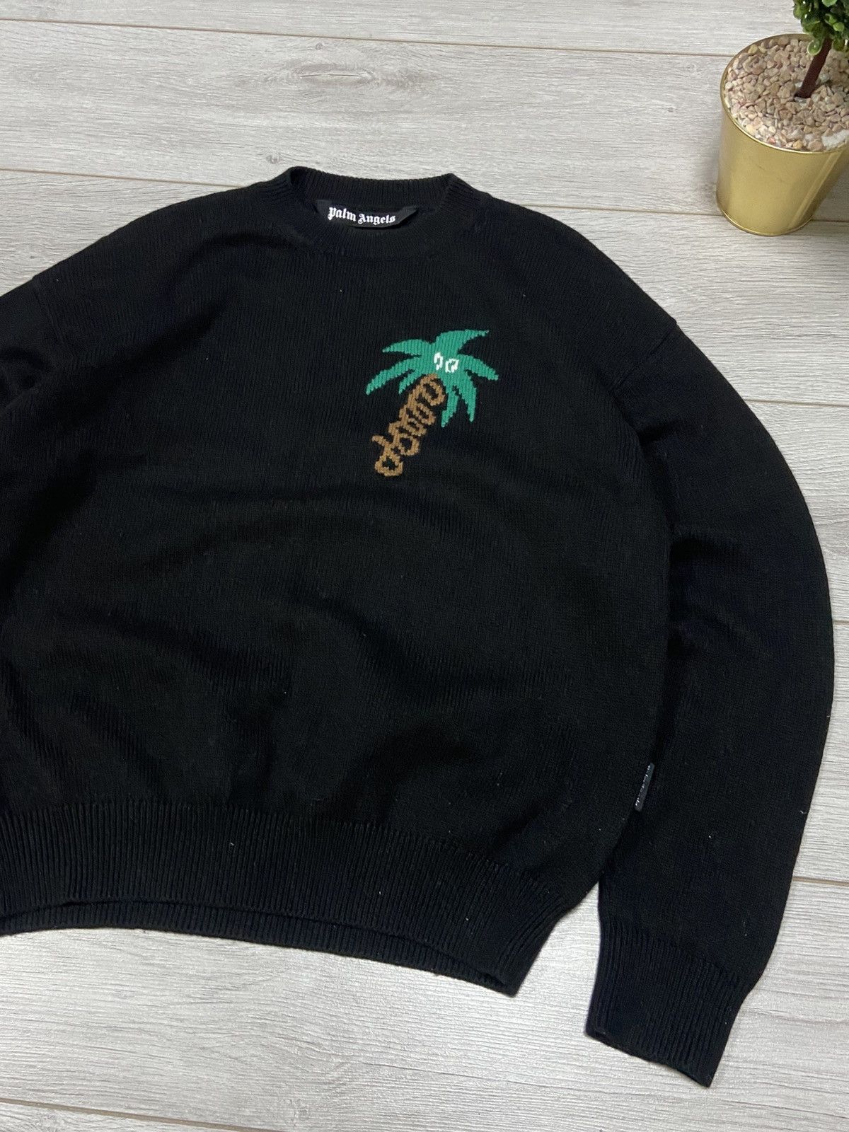Palm Angels Palm Angels 🌴 palm tree wool sweater Size US M / EU 48-50 / 2 - 3 Thumbnail