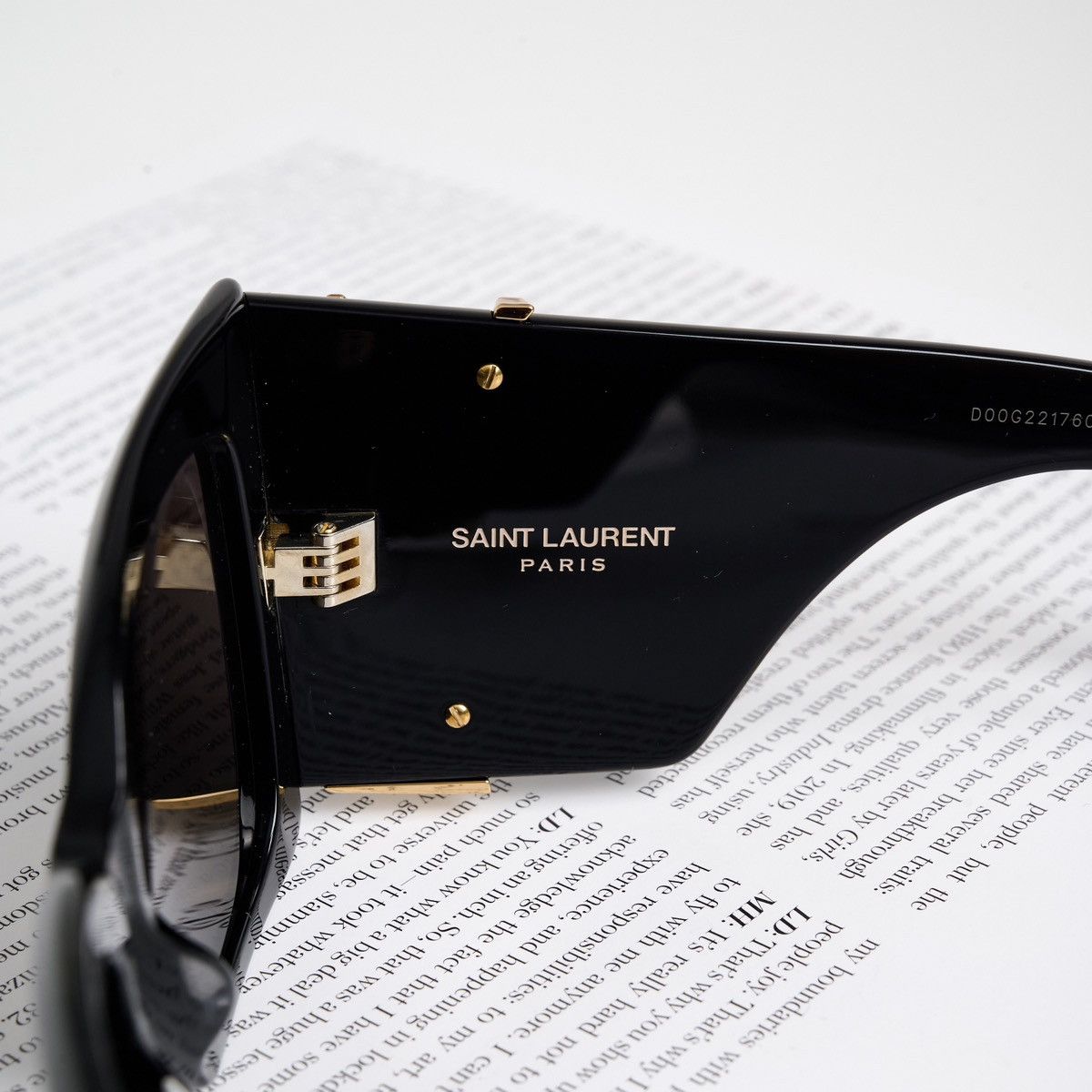 Yves Saint Laurent SAINT LAURENT SL M119 BLAZE 001 SUNGLASSES Size ONE SIZE - 4 Thumbnail