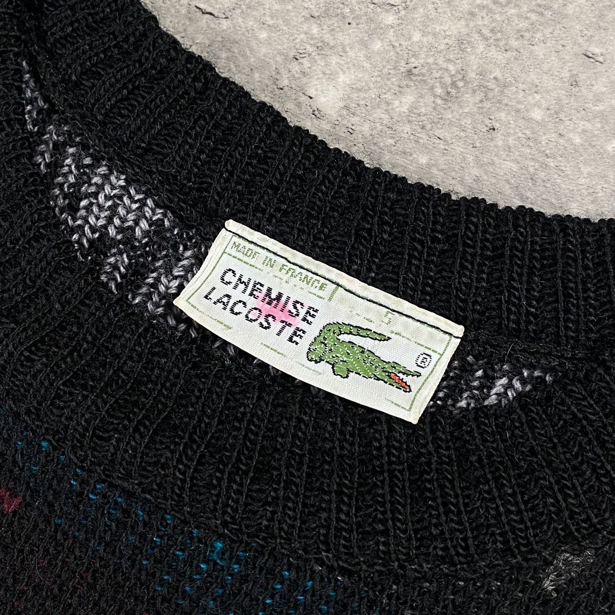Lacoste × Vintage Chemise Lacoste Wool Sweater Made in France Size US L / EU 52-54 / 3 - 6 Thumbnail