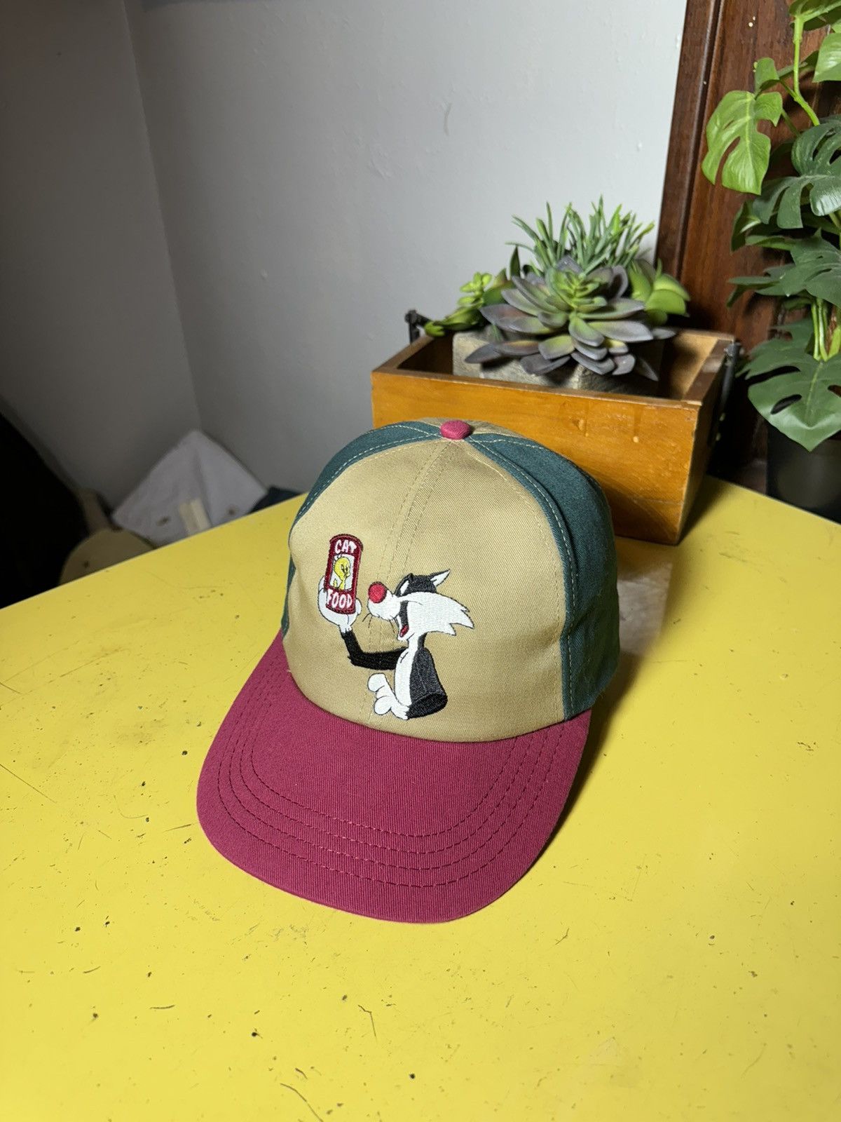 Vintage × Warner Bros Vintage Sylvester Looney Tunes Hat Size ONE SIZE - 2 Thumbnail