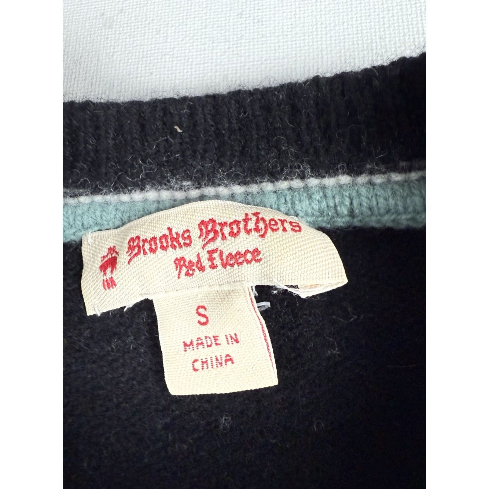 Brooks Brothers Brooks Brothers Red Fleece Womens S Merino Wool Fair Isle Ski Sweater Crew Neck Pullover Multicolor Wool Crew Neck S Women Ski Pullover Size S / US 4 / IT 40 - 2 Thumbnail