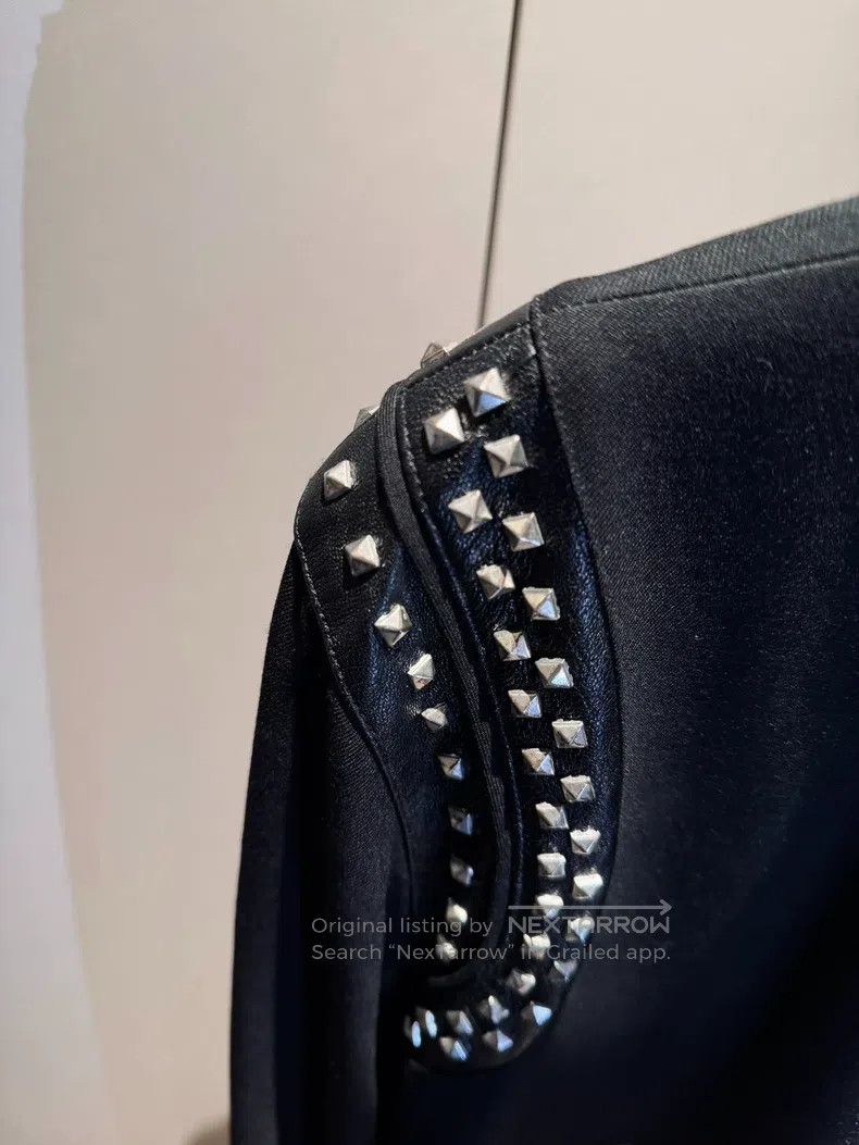 Saint Laurent Paris Saint Laurent Paris Studded Baseball Jacket Size US M / EU 48-50 / 2 - 2 Thumbnail