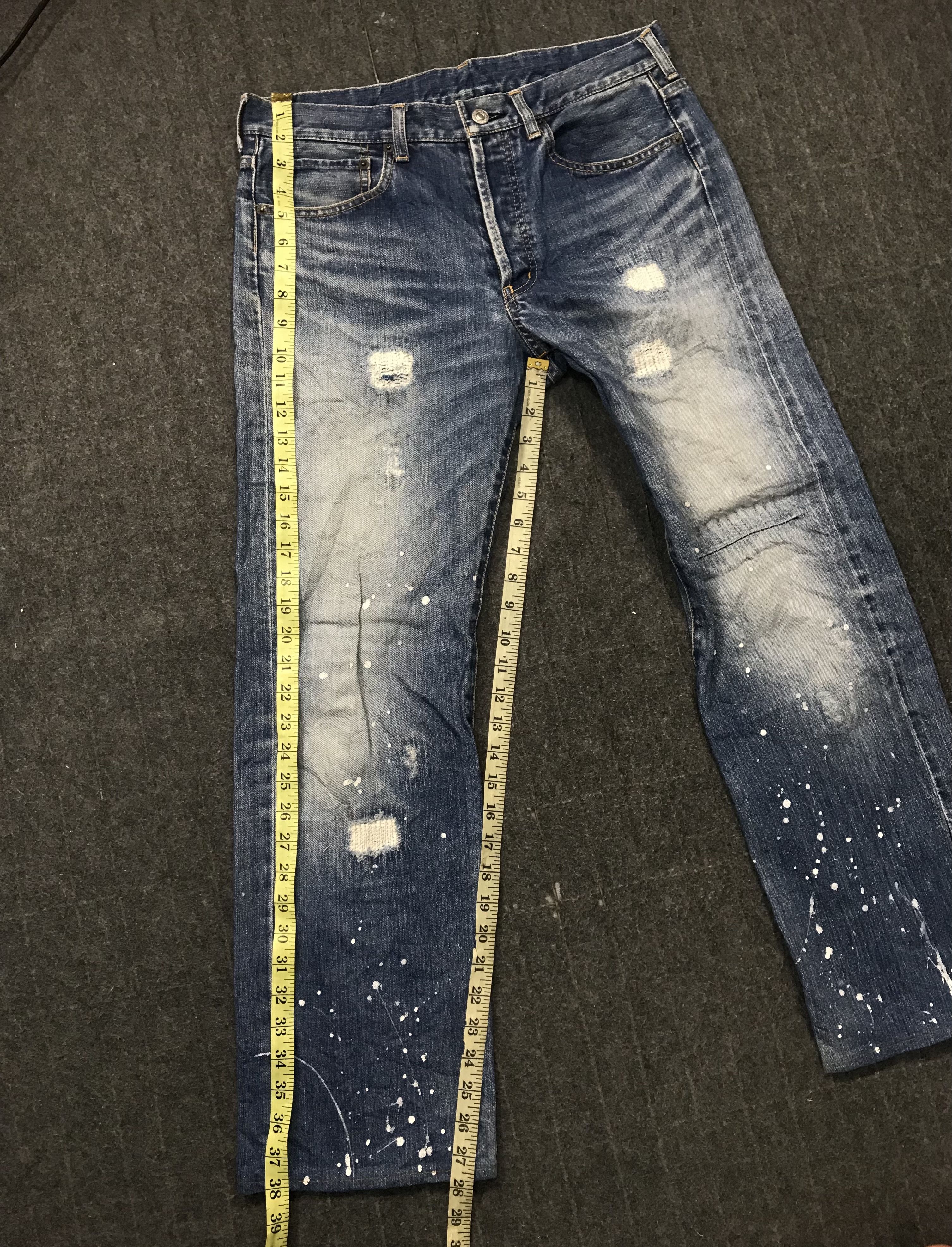 Japanese Brand × Takeo Kikuchi Takeo Kikuchi Denim Indigo Pant Straight Cut Size US 32 / EU 48 - 9 Thumbnail