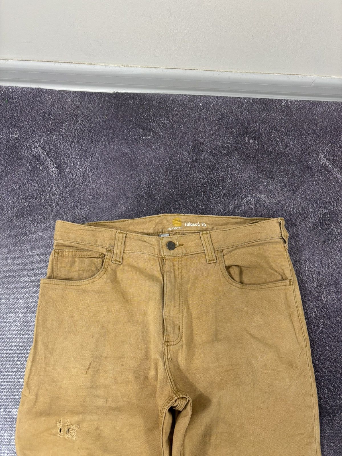 Carhartt Vintage Carhartt American Relaxed Fit Hype Work Pants Size US 33 - 11 Thumbnail