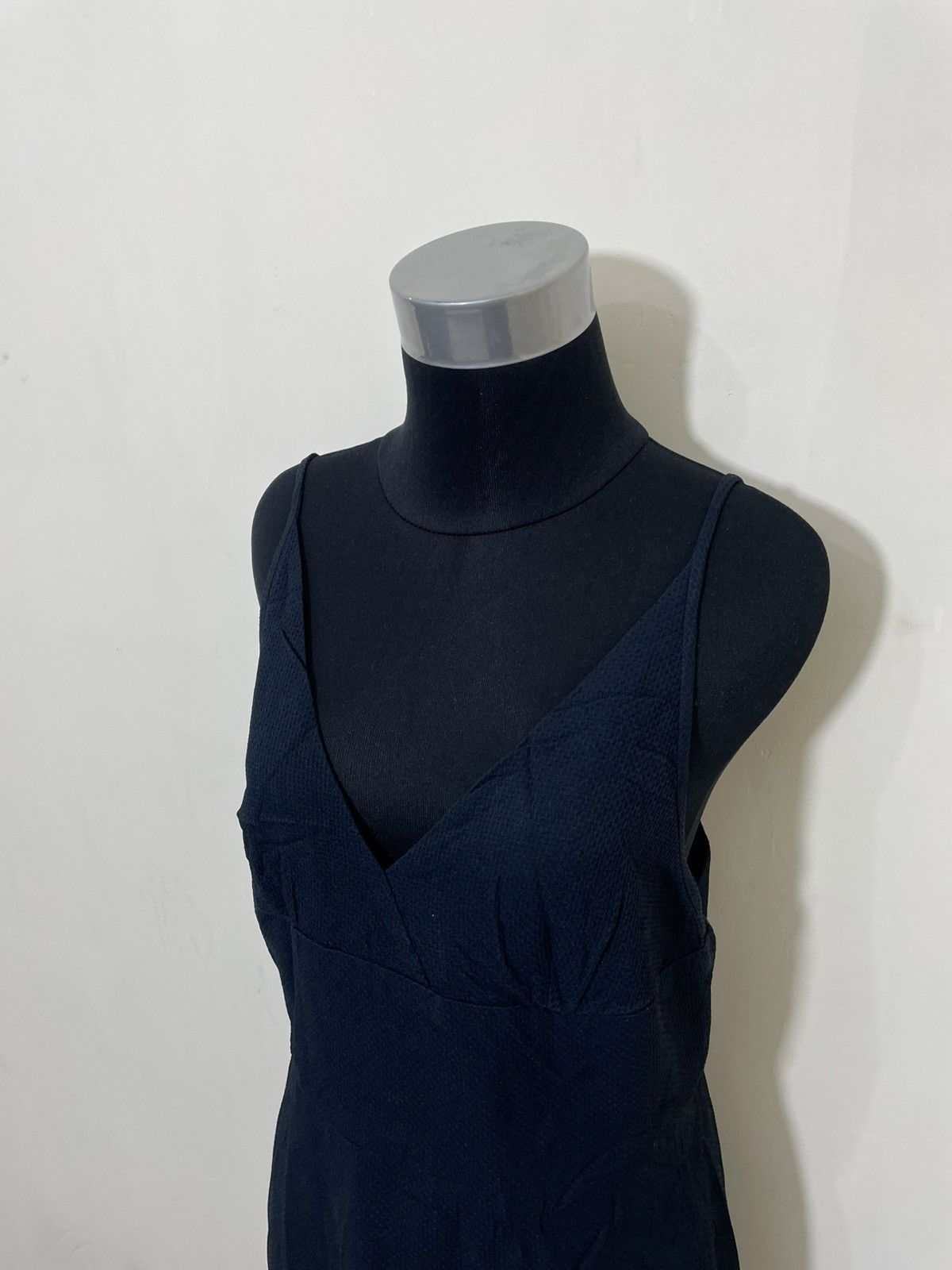 Chanel Chanel Black Silk Sheer Maxi Slip V-Neck Dress Hysteric Loro Size M / US 6-8 / IT 42-44 - 2 Thumbnail
