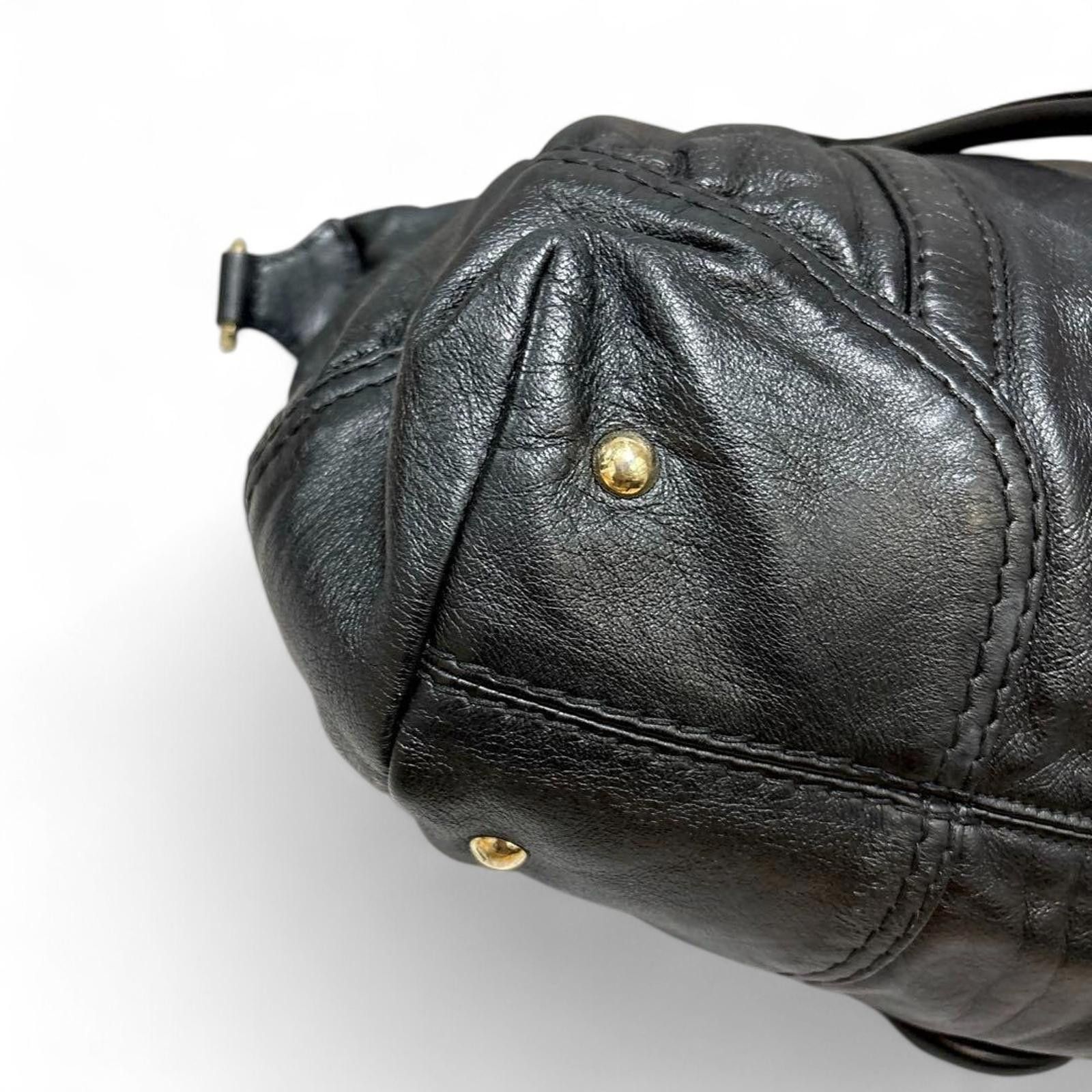 Prada Prada - Black Leather Shoulder Bag Size ONE SIZE - 3 Thumbnail