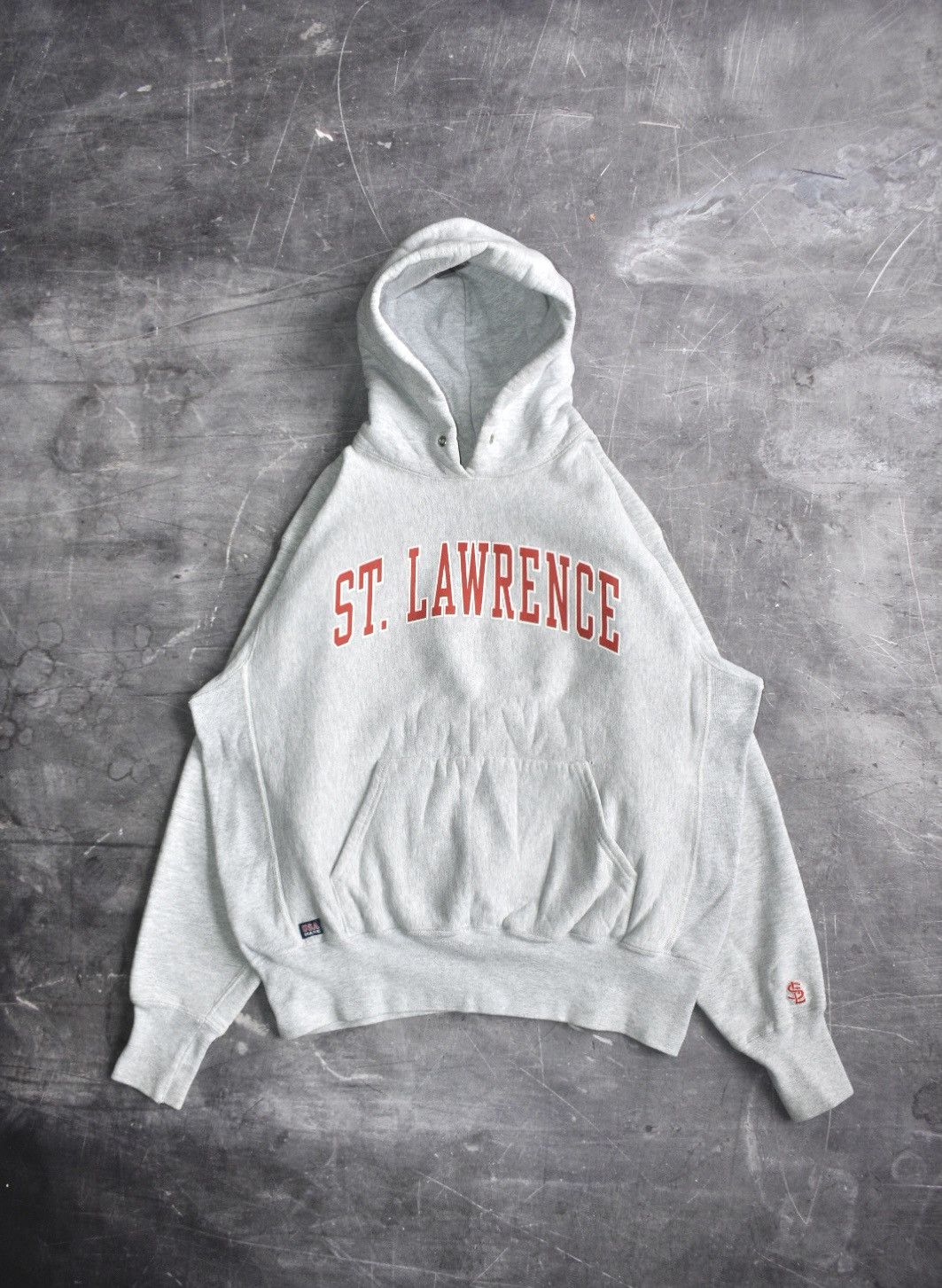NCAA Vintage St. Lawrence University Hoodie (M) Size US M / EU 48-50 / 2 - 1 Thumbnail