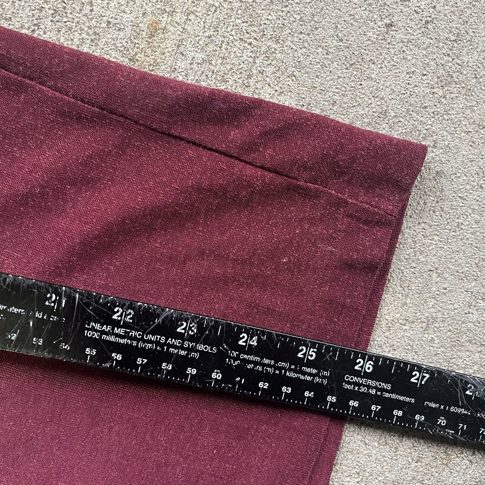 Vintage Vintage Maroon High School Football Jersey Size US M / EU 48-50 / 2 - 4 Thumbnail