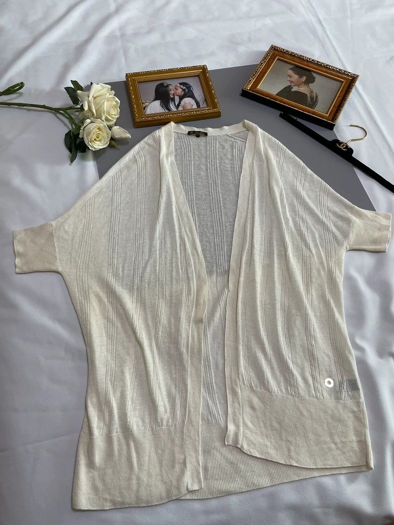 Loro Piana LORO PIANA Off-white cardigan Size XS / US 0-2 / IT 36-38 - 1 Thumbnail