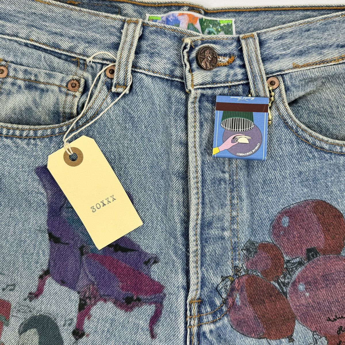 Better With Age LEVI’S HARRISON TRIPLE WIDE DENIM SHORTS Size US 30 / EU 46 - 4 Thumbnail