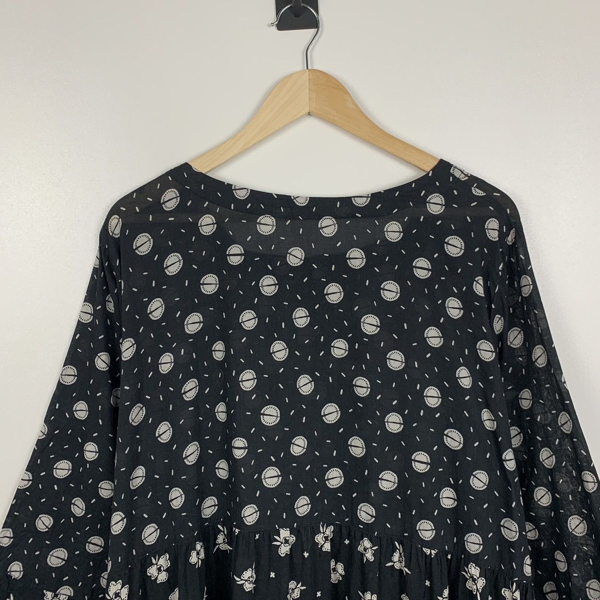 Gudrun Sjoden Women’s Gudrun Sjoden Floral Dress Button Up Short Sleeve XL Size XL / US 12-14 / IT 48-50 - 16 Thumbnail
