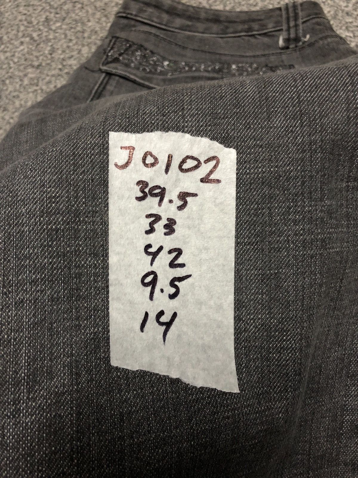 If Six Was Nine × Japanese Brand × Vintage Vintage Sasson Ooh La La Bootcut Boogie Wash Jeans Size 33" - 23 Thumbnail