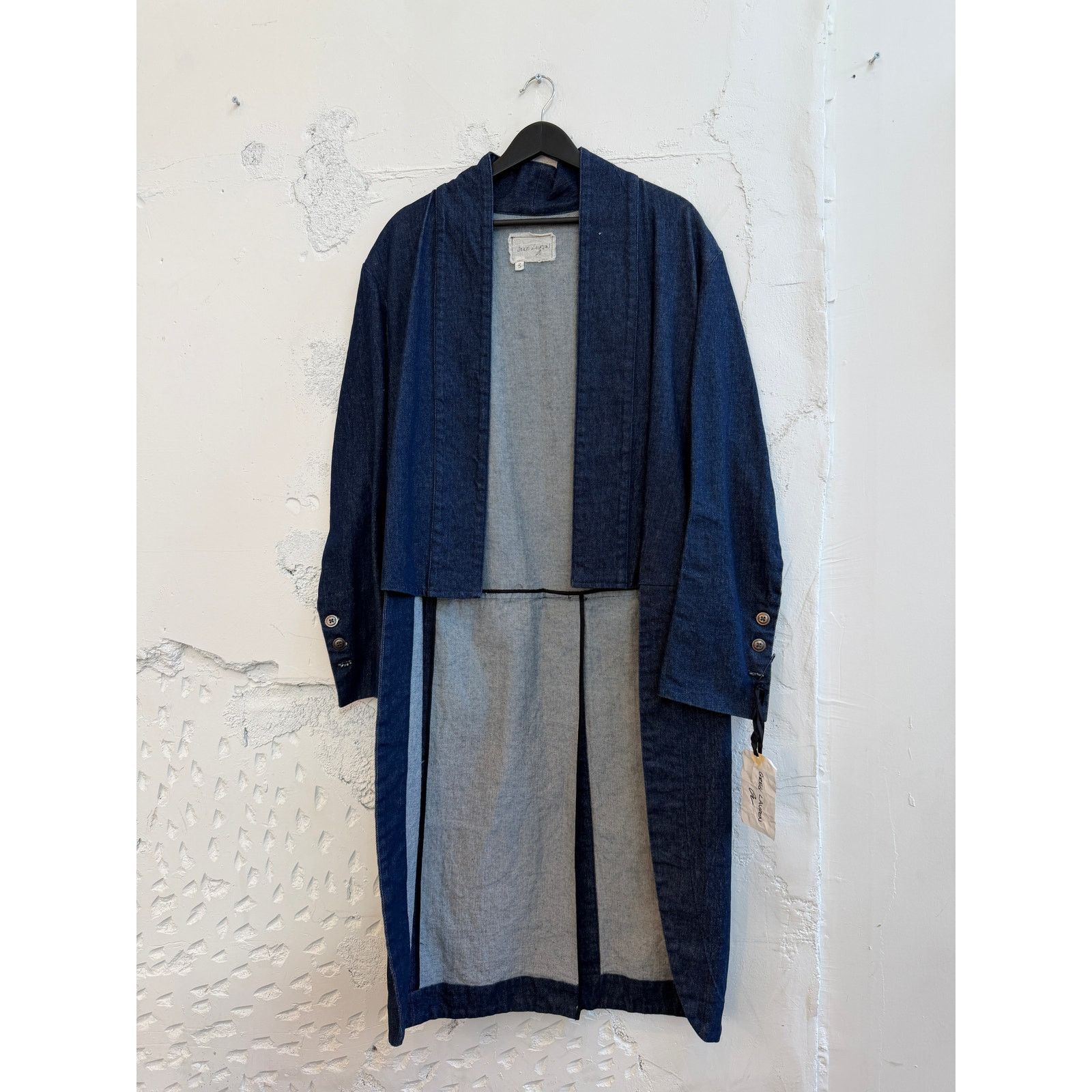Greg Lauren Greg Lauren SAMPLE Denim Tail Coat Size US L / EU 52-54 / 3 - 1 Thumbnail