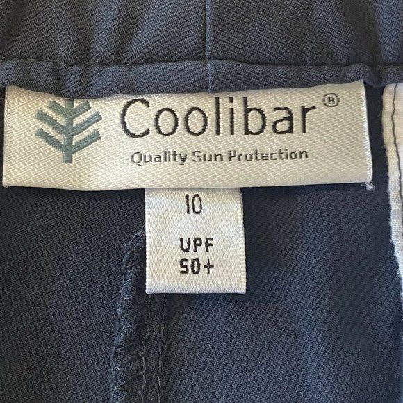 Other Coolibar Nylon Stretch Quick Dry UPF 50+ Pants 10 Black Size 32" / US 10 / IT 46 - 9 Thumbnail
