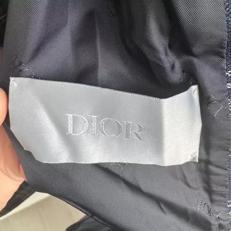 Dior Dior Plaid Teddy Lambskin Jacket 2501-Nextarrow Size US M / EU 48-50 / 2 - 3 Thumbnail