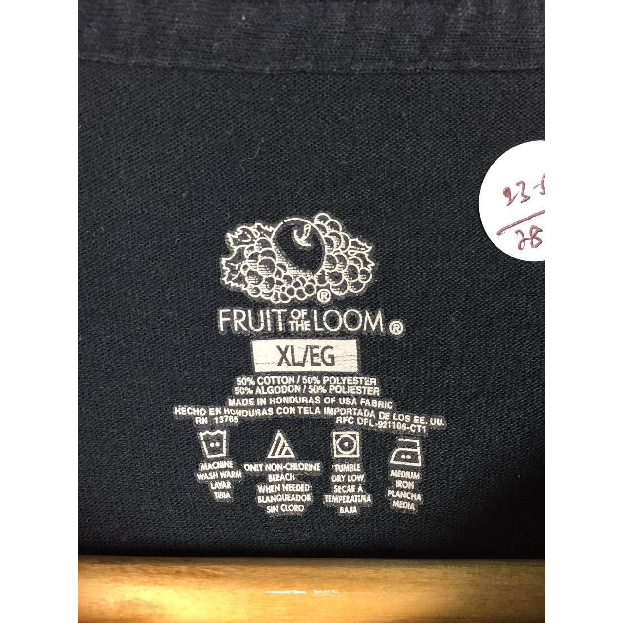 Fruit Of The Loom Fruit of The Loom 50/50 Plain Casual Pocket Tee Size US XL / EU 56 / 4 - 6 Thumbnail