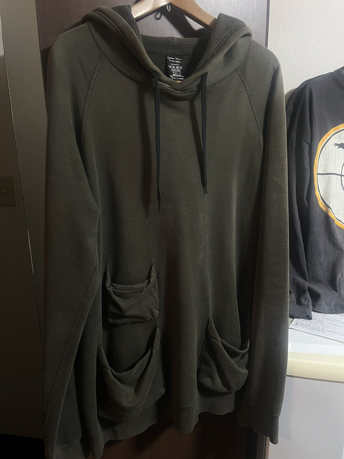 Number (N)ine NUMBER (N)INE 06aw noir Pocket hoodie (Takahiro miyashita) Size US L / EU 52-54 / 3 - 6 Thumbnail