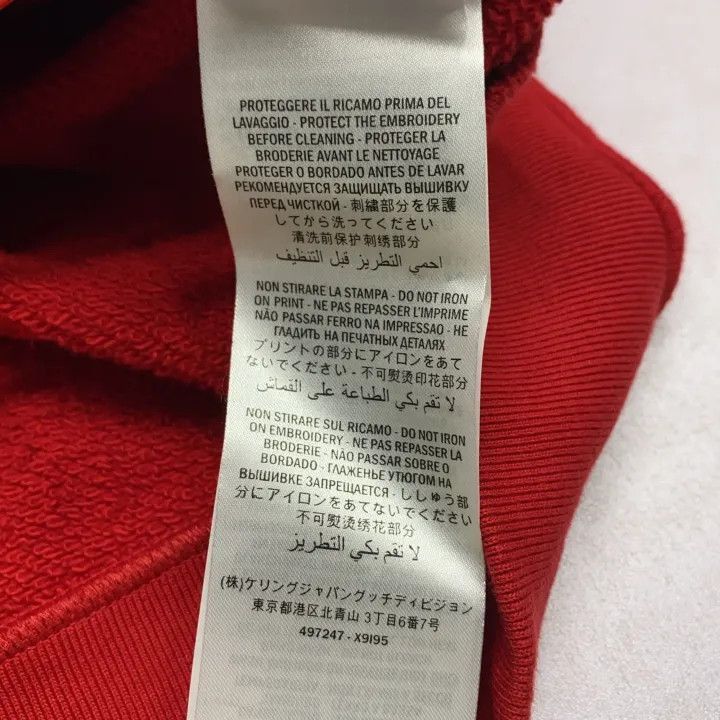 Gucci Gucci Gucci Spiritismo Red Crewneck Sweatshirt -2506 Size US XS / EU 42 / 0 - 4 Thumbnail