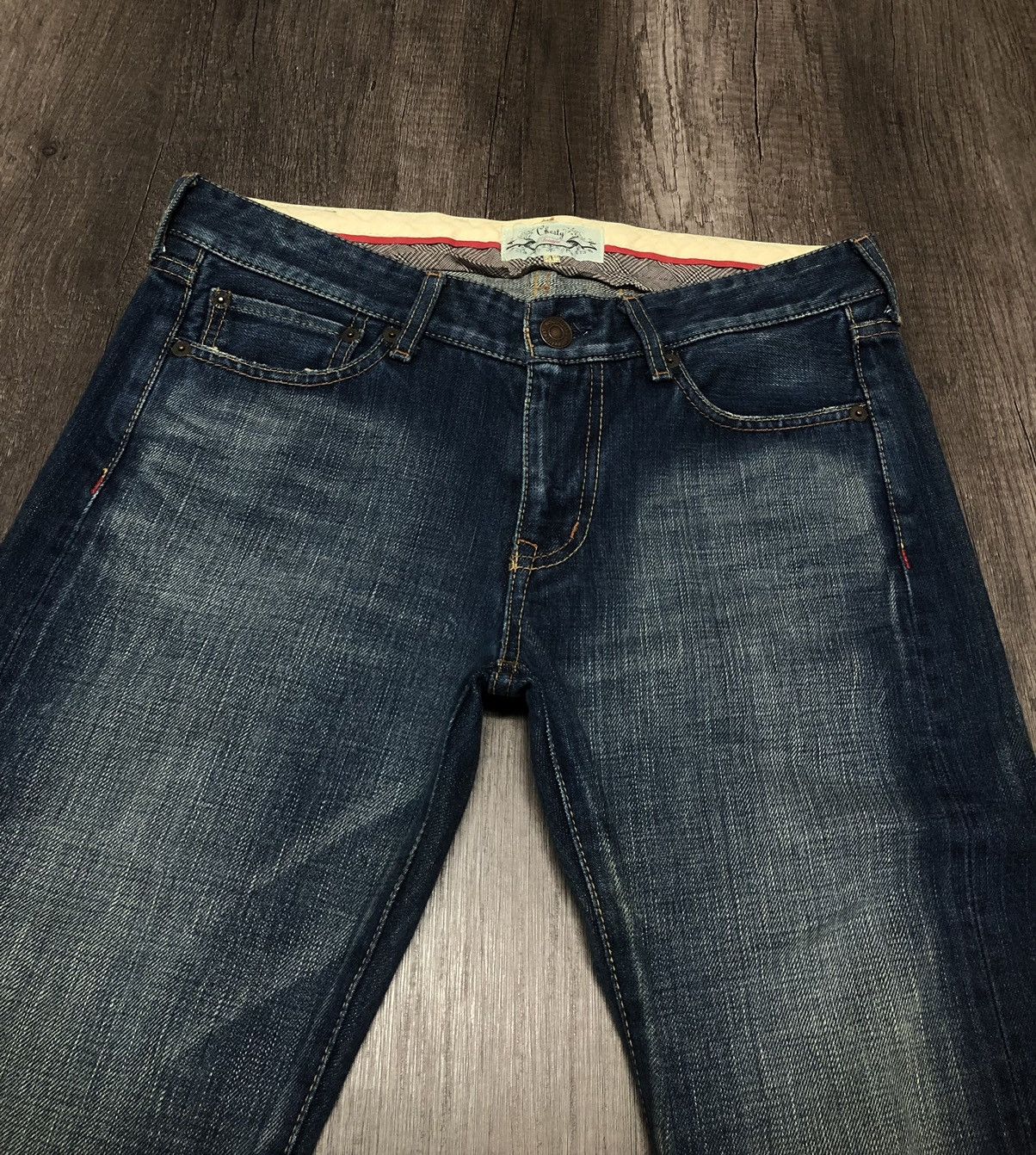 Designer × Japanese Brand × Vintage Vintage Chesty Buckle Back Denim Jeans Japanese Brand Size US 32 / EU 48 - 25 Thumbnail