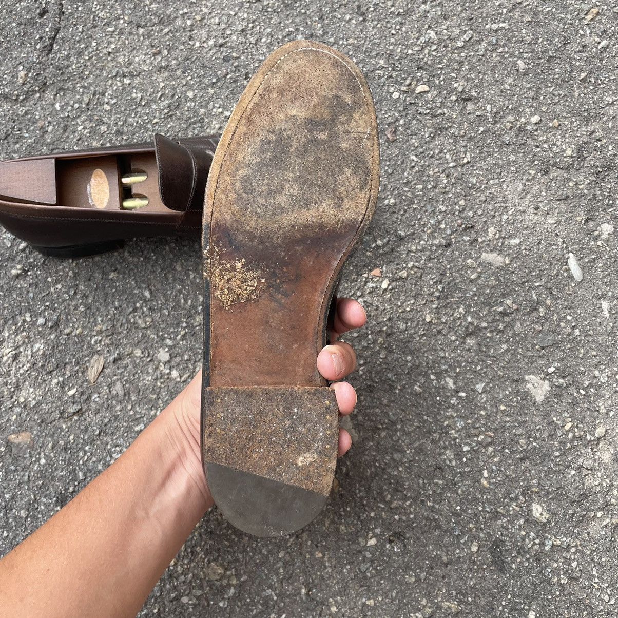 Handmade × J.M. Weston J.M. WESTON BROWN LEATHER BOOTS LOAFERS old money Size US 8 / EU 41 - 9 Thumbnail